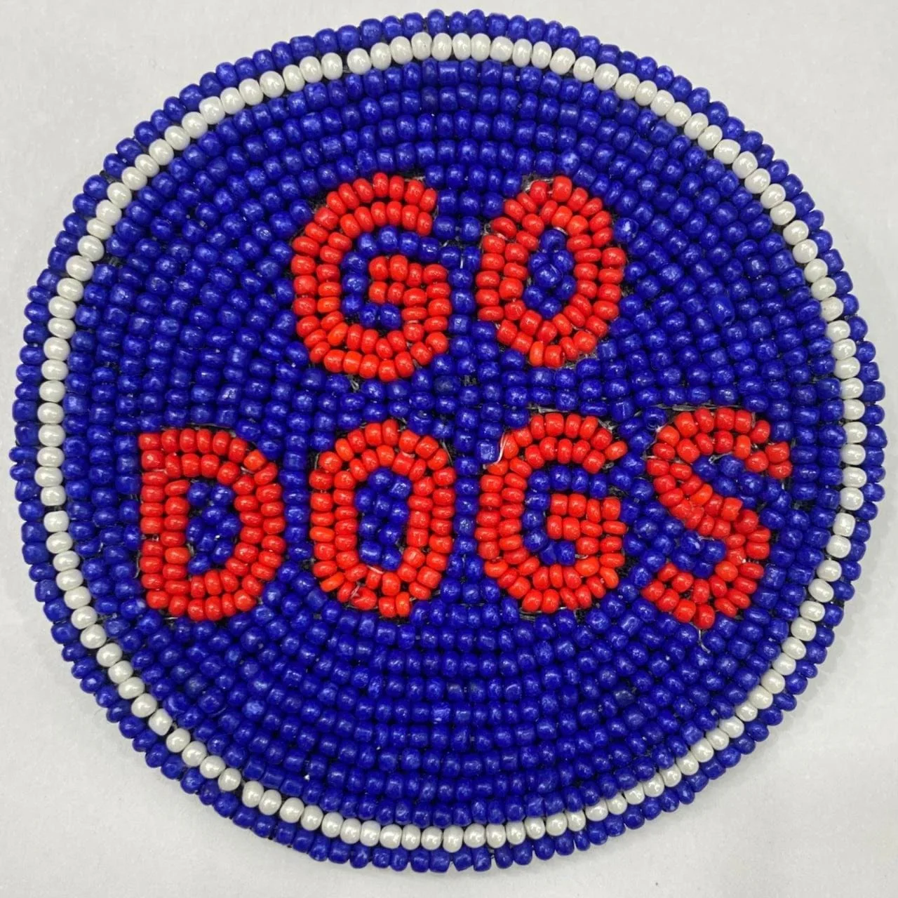 Beaded Button - Custom Design - Image 3