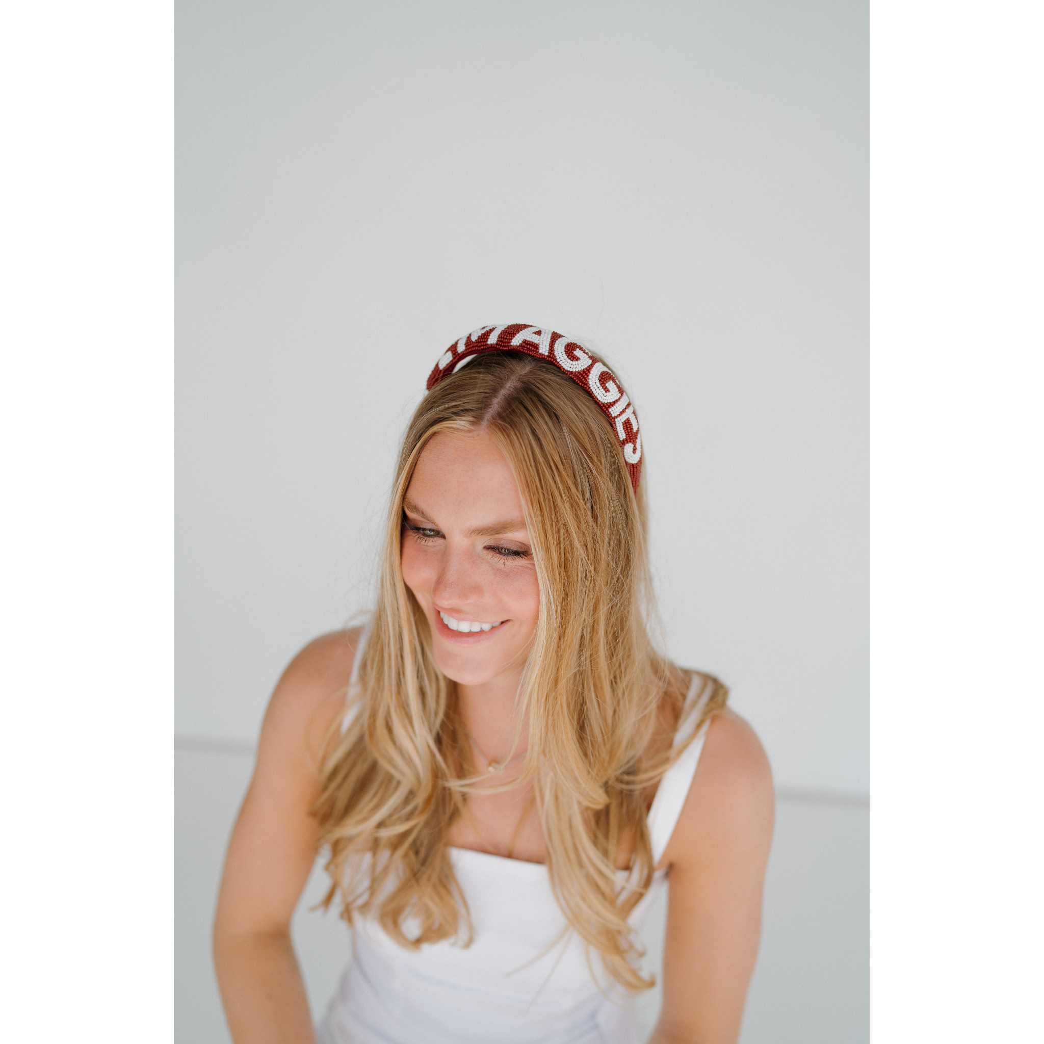 Texas A&M Gig 'em Aggies Headband by Desden - Image 3