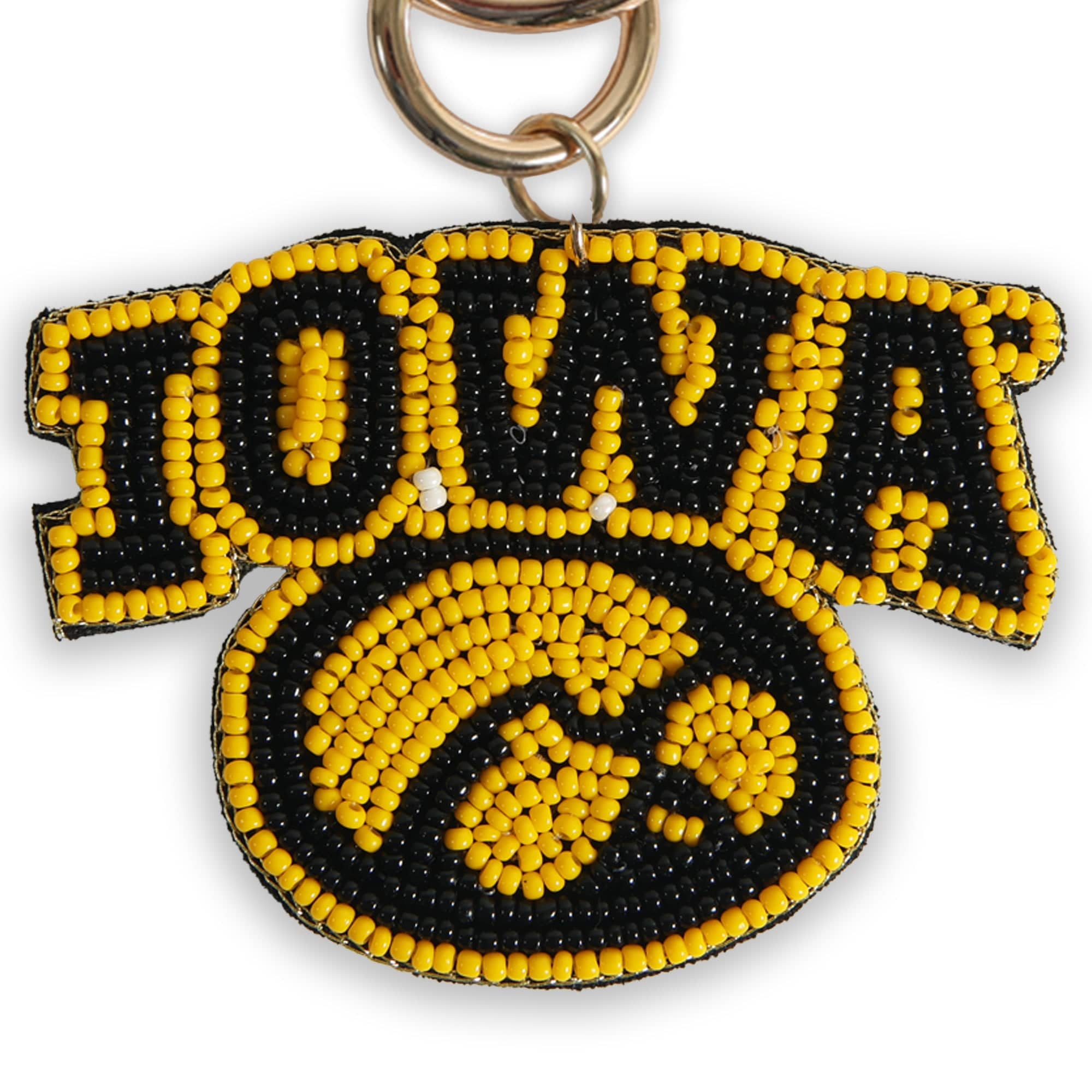 Beaded Purse Charm – Iowa Hawkeyes