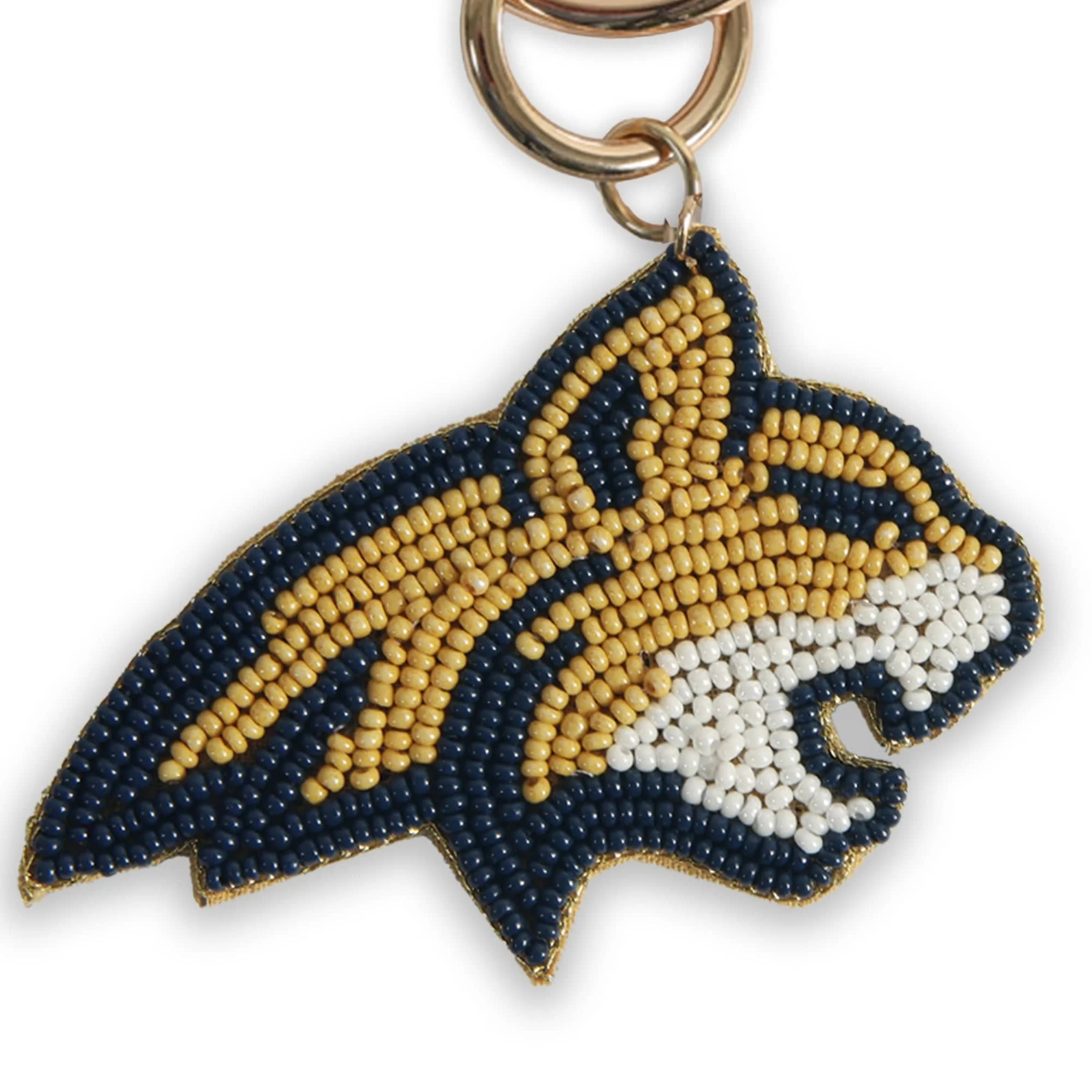 Beaded Purse Charm – Montana State Bobcats