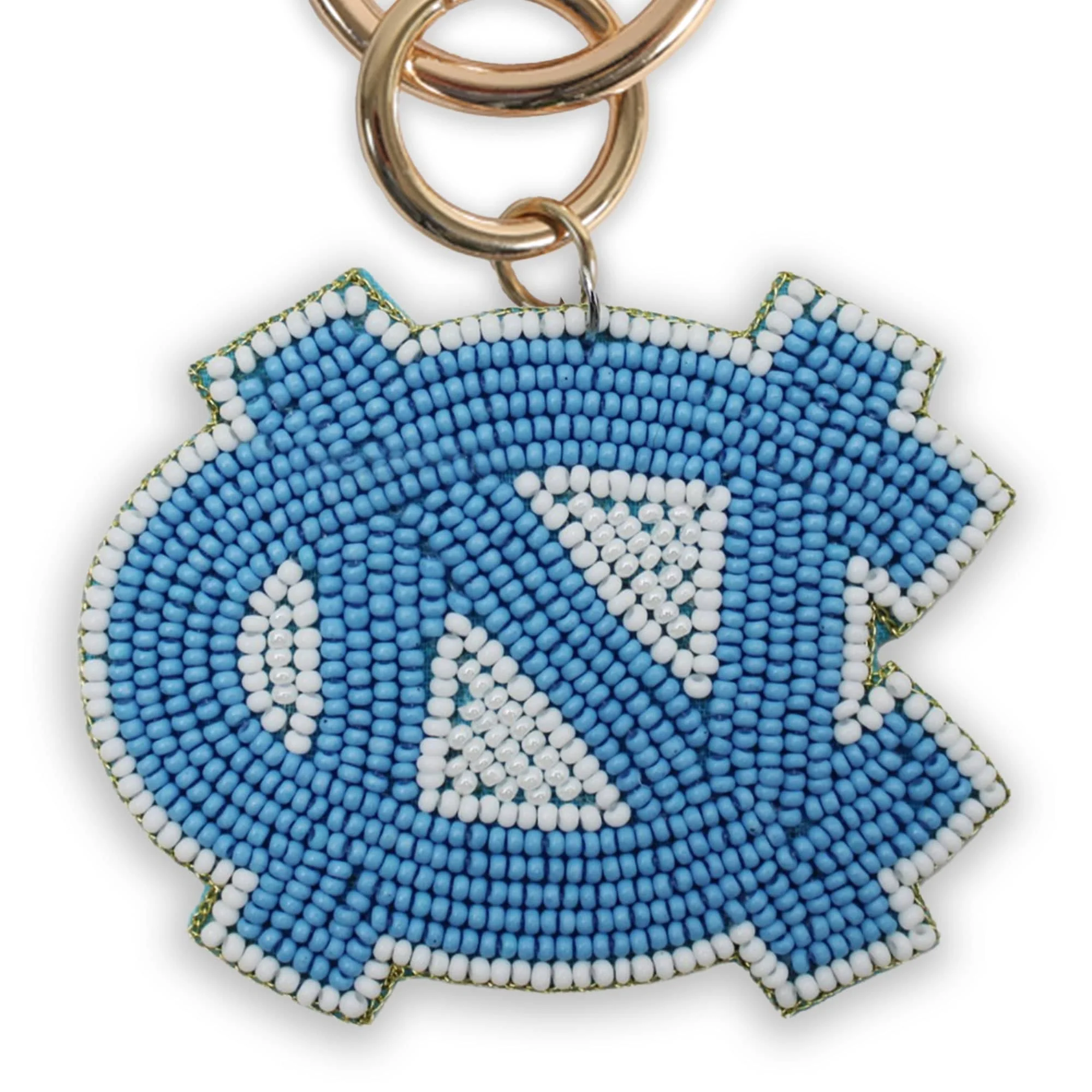 Beaded Purse Charm – North Carolina Tar Heels