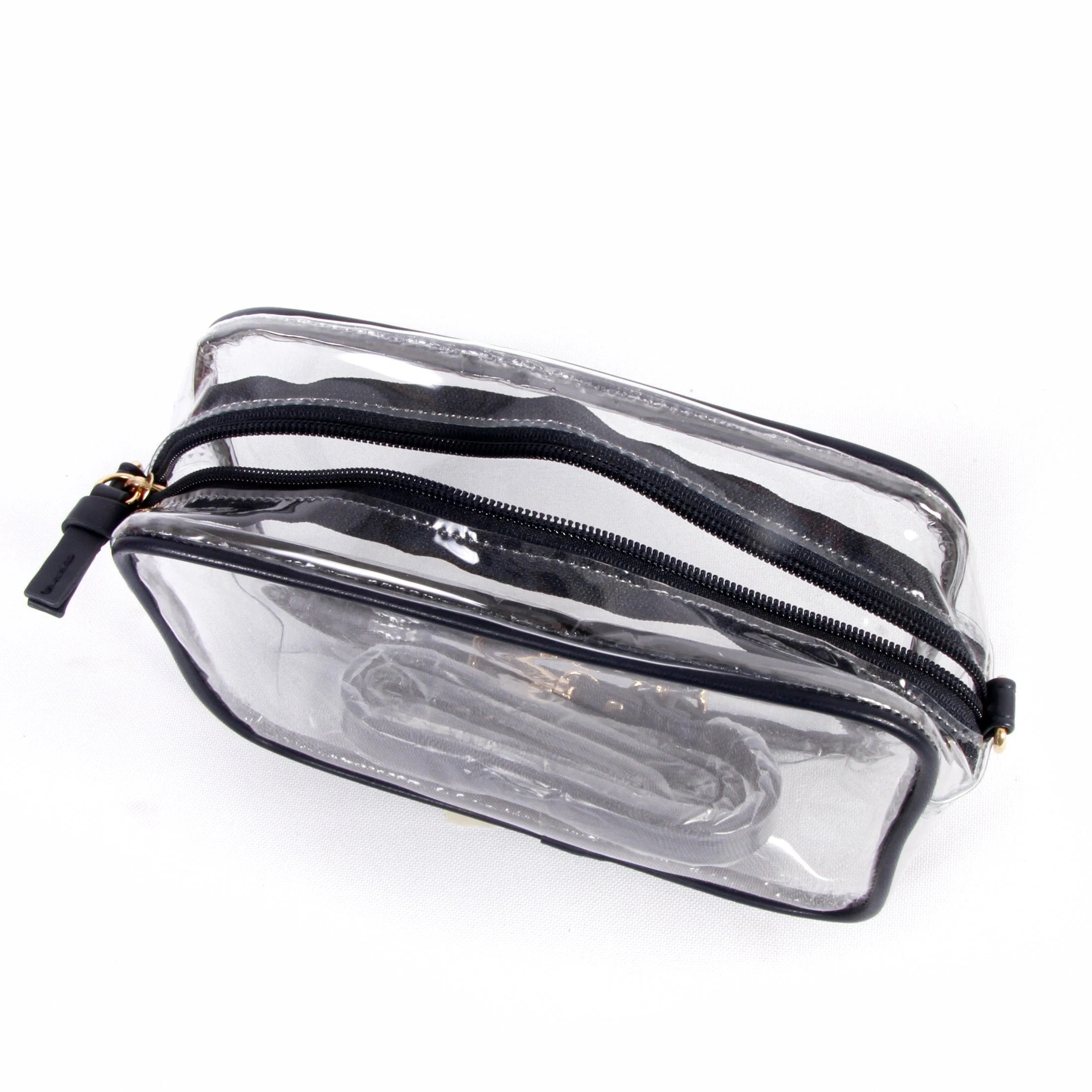 Bridget Clear Purse with Patterned Shoulder Straps - Missouri Tigers - Image 3