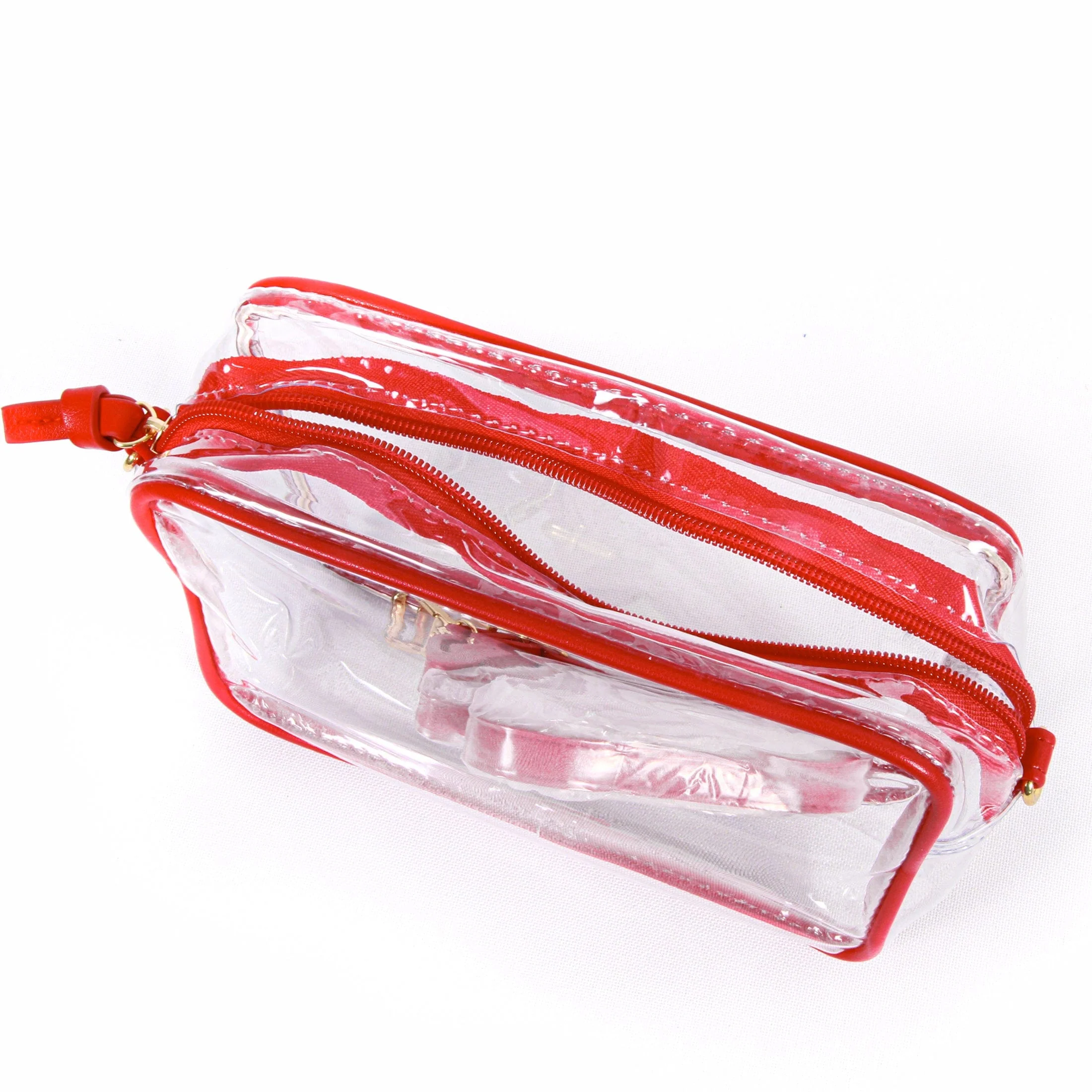 Bridget Clear Purse with Patterned Shoulder Straps - Southern Illinois - Image 3