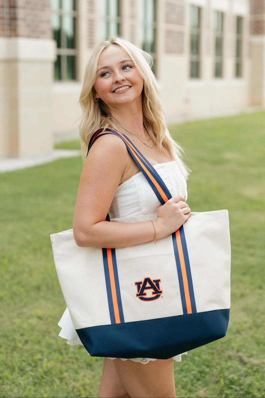 Canvas Tote - Auburn - Image 2