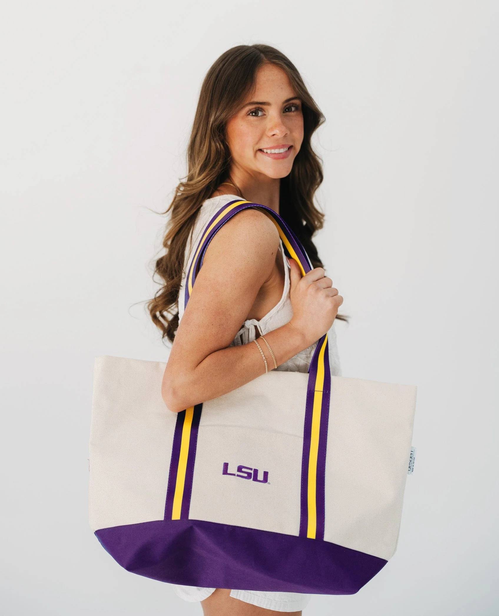 Canvas Tote - LSU - Image 3