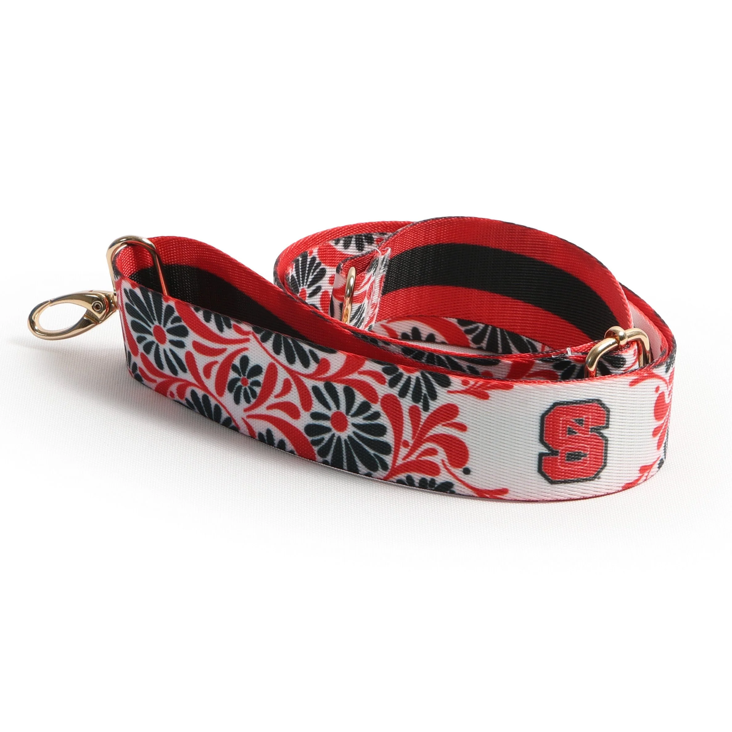North Carolina State  Floral Strap by Desden