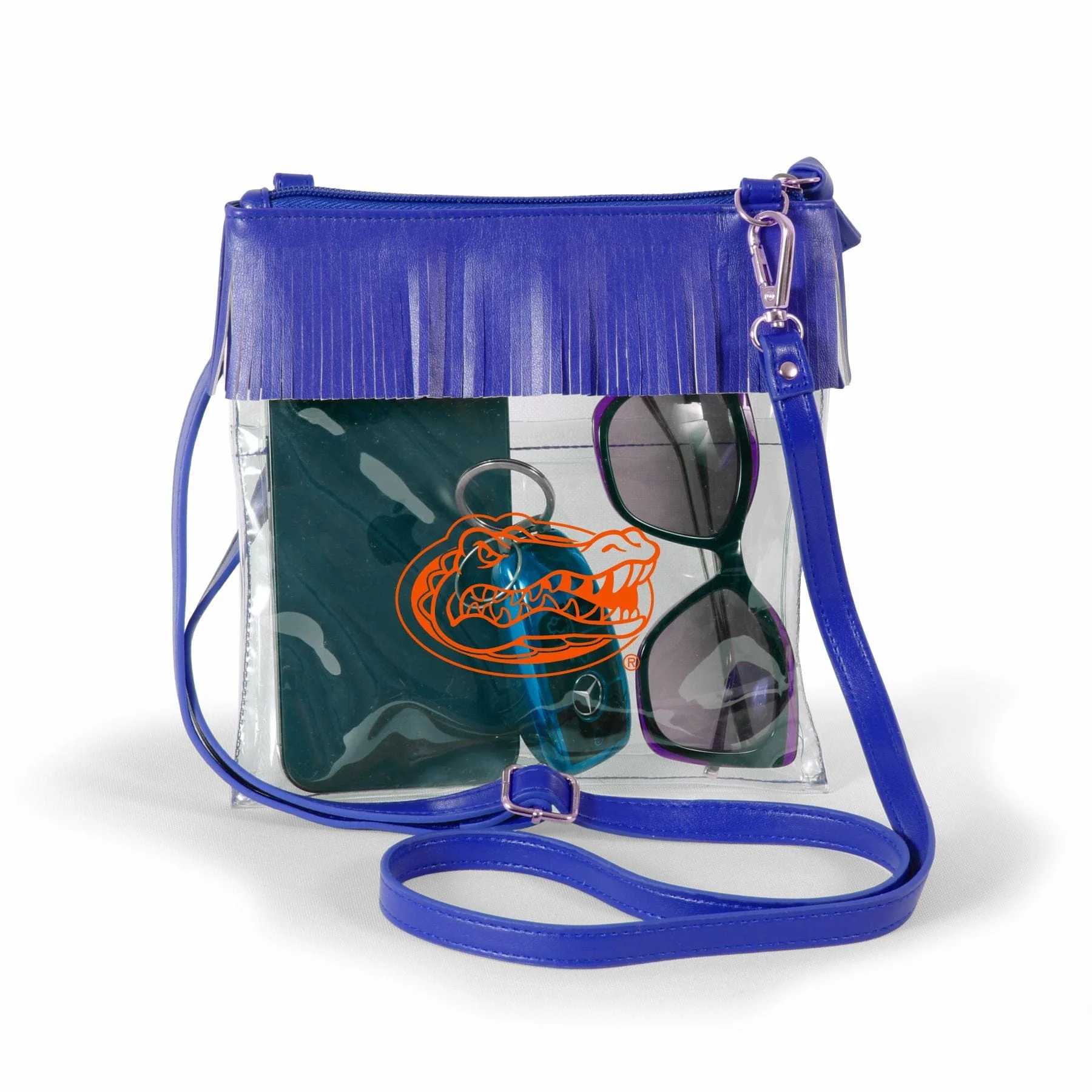 Florida Clear crossbody with fringe by Desden