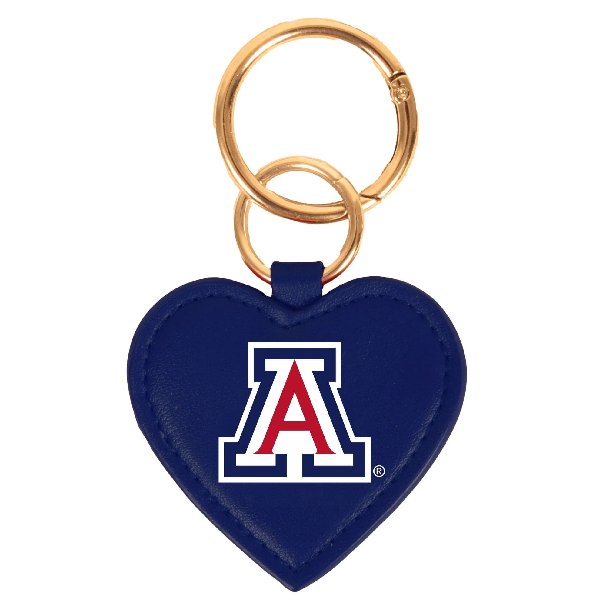 Arizona Wildcats Heart Purse Charm Key Ring by Desden