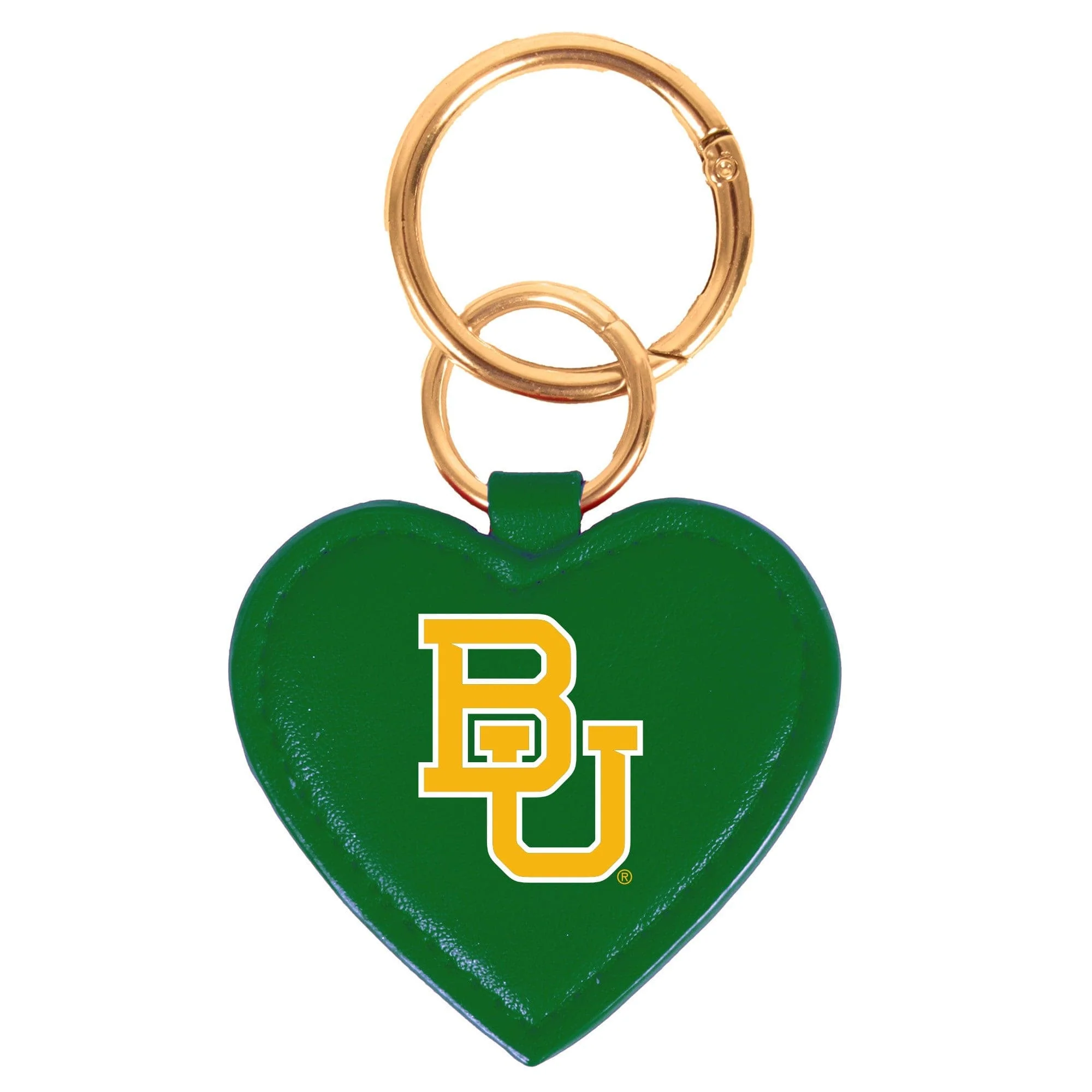 Baylor Bears Heart Purse Charm/ Key Ring by Desden