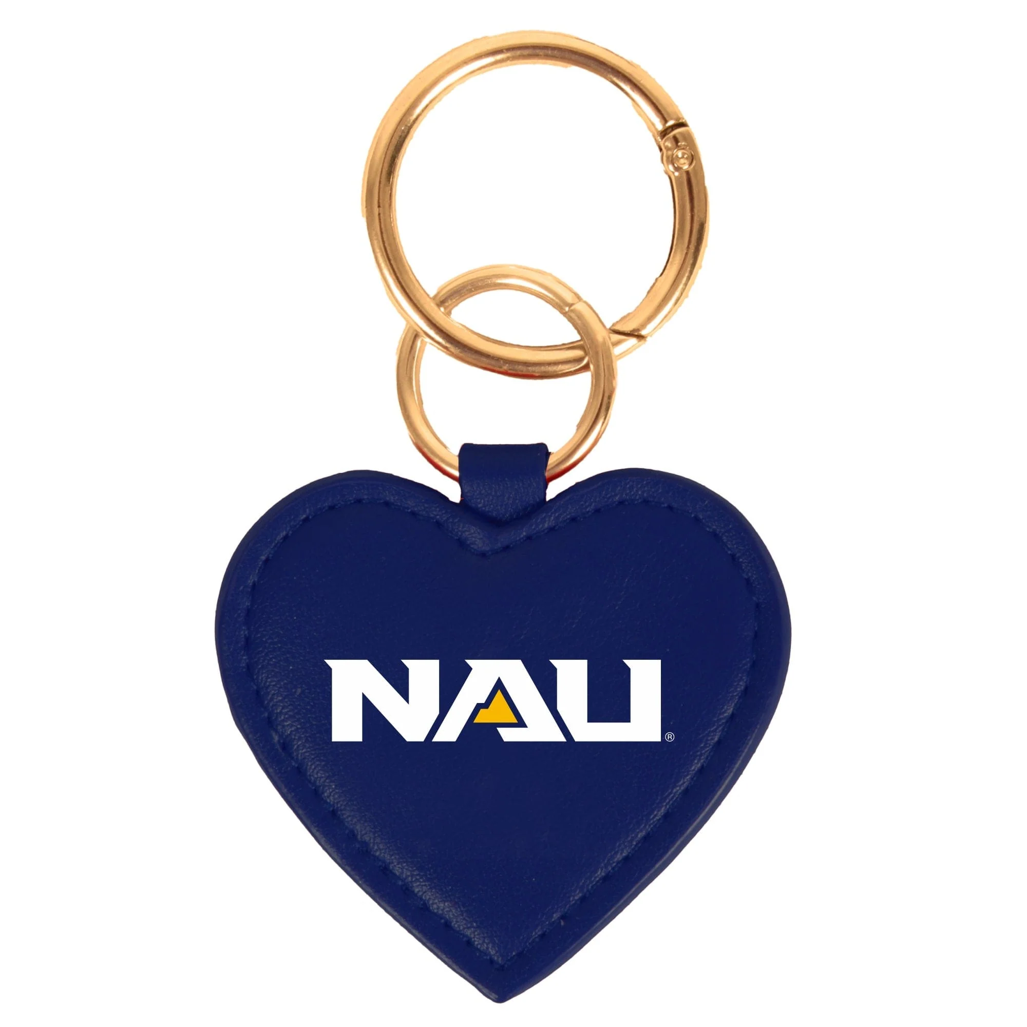 Northern Arizona Lumberjacks Heart Purse Charm/ Key Ring by Desden