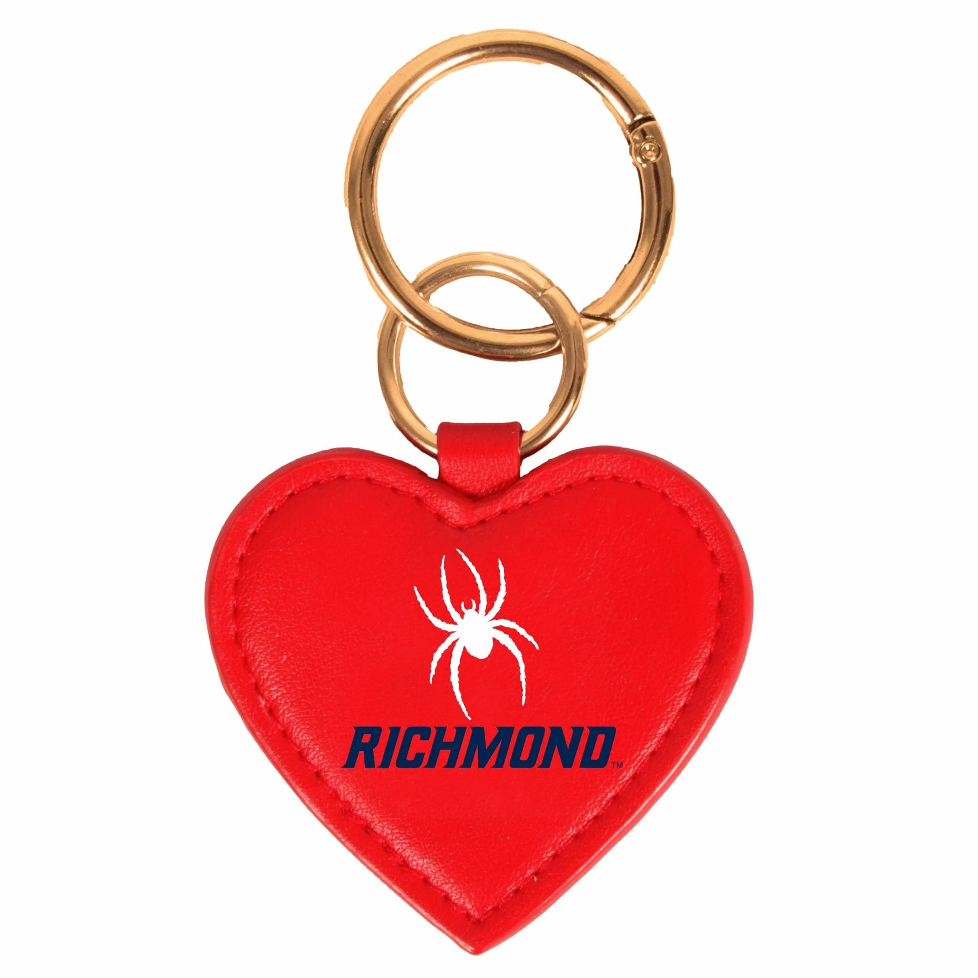 Richmond Spiders Heart Purse Charm/ Key Ring by Desden
