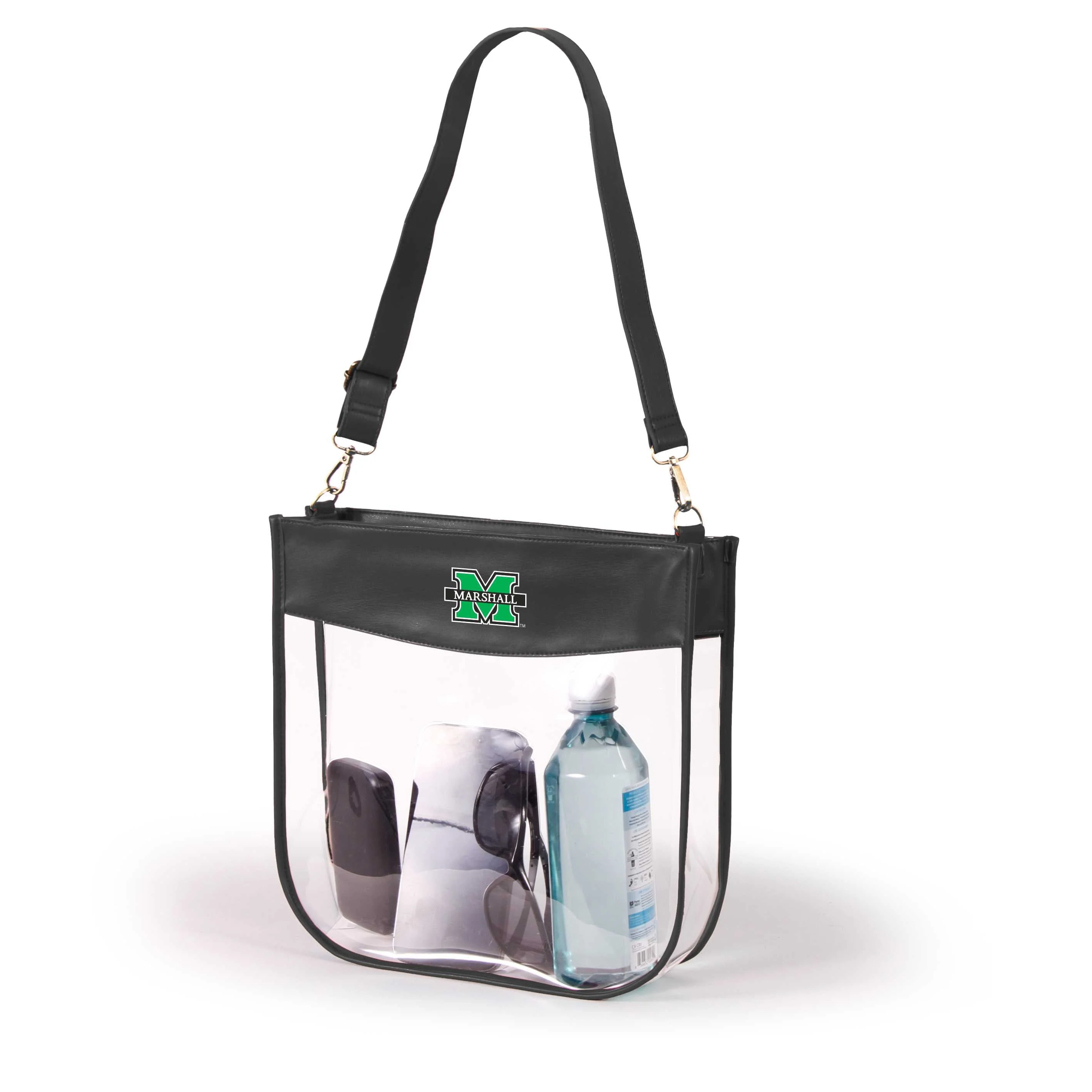 Marshall Large Clear Purse with Zipper  by Desden