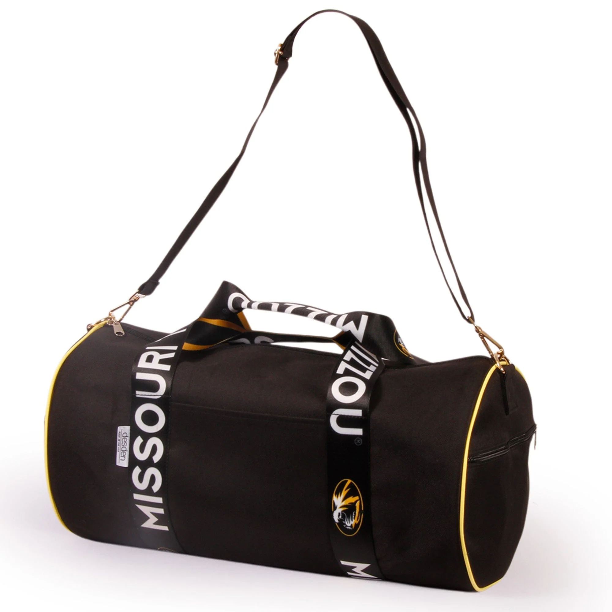 Missouri Tigers Round Duffel by Desden