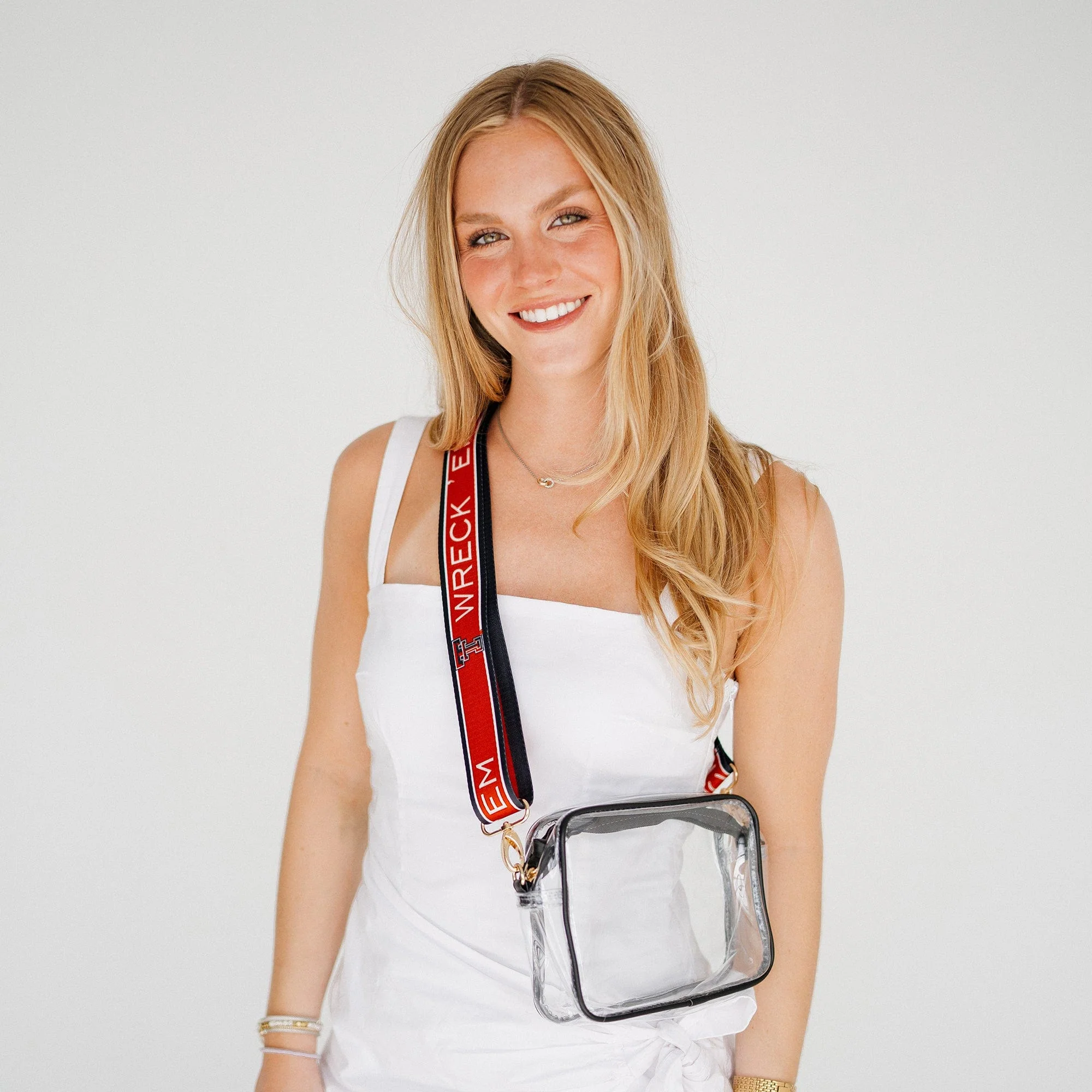 Patterned Shoulder Strap 1.5" - Texas Tech - Image 3