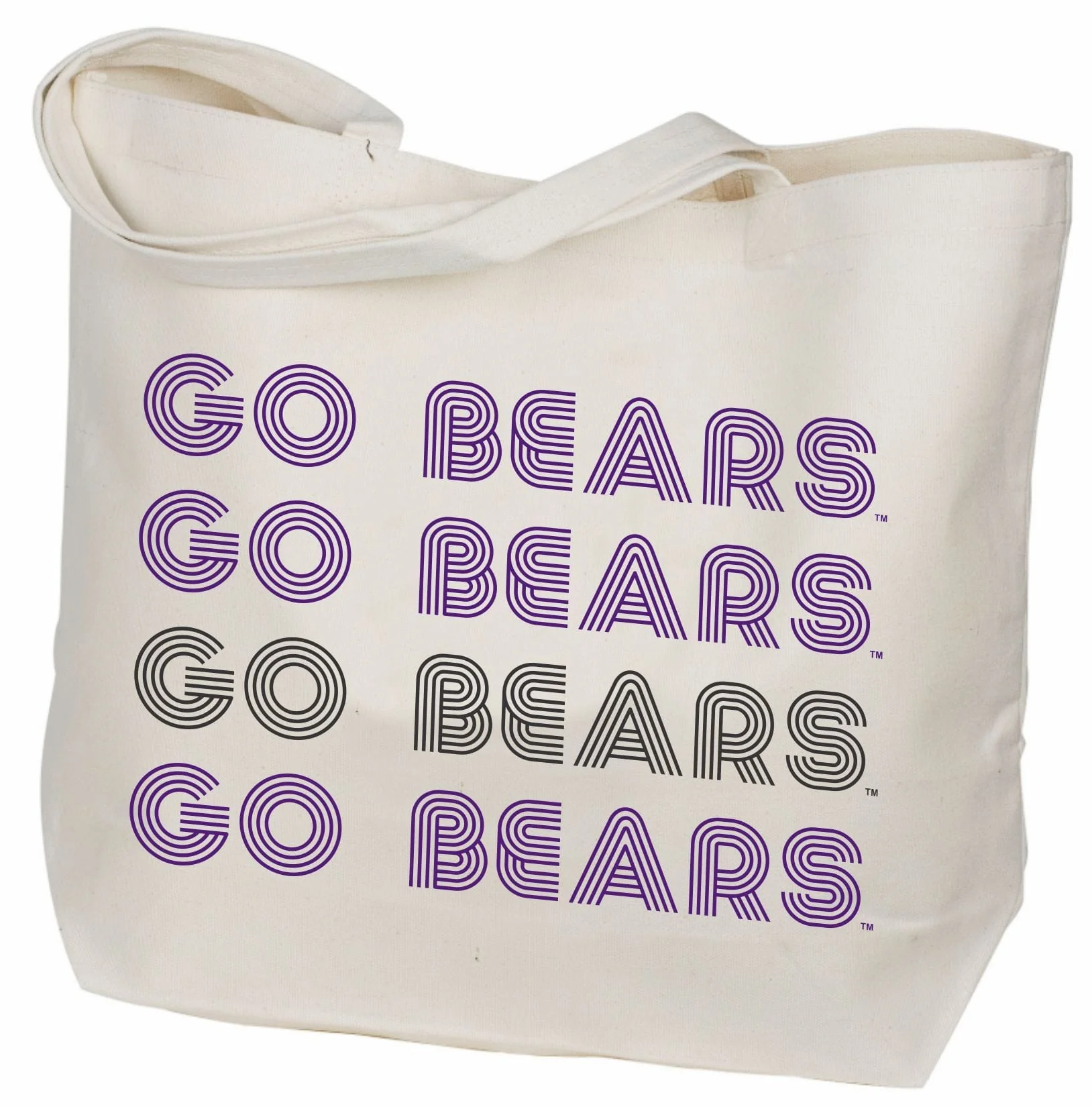 Central Arkansas Canvas Tote Bag - USA Made Canvas Tote