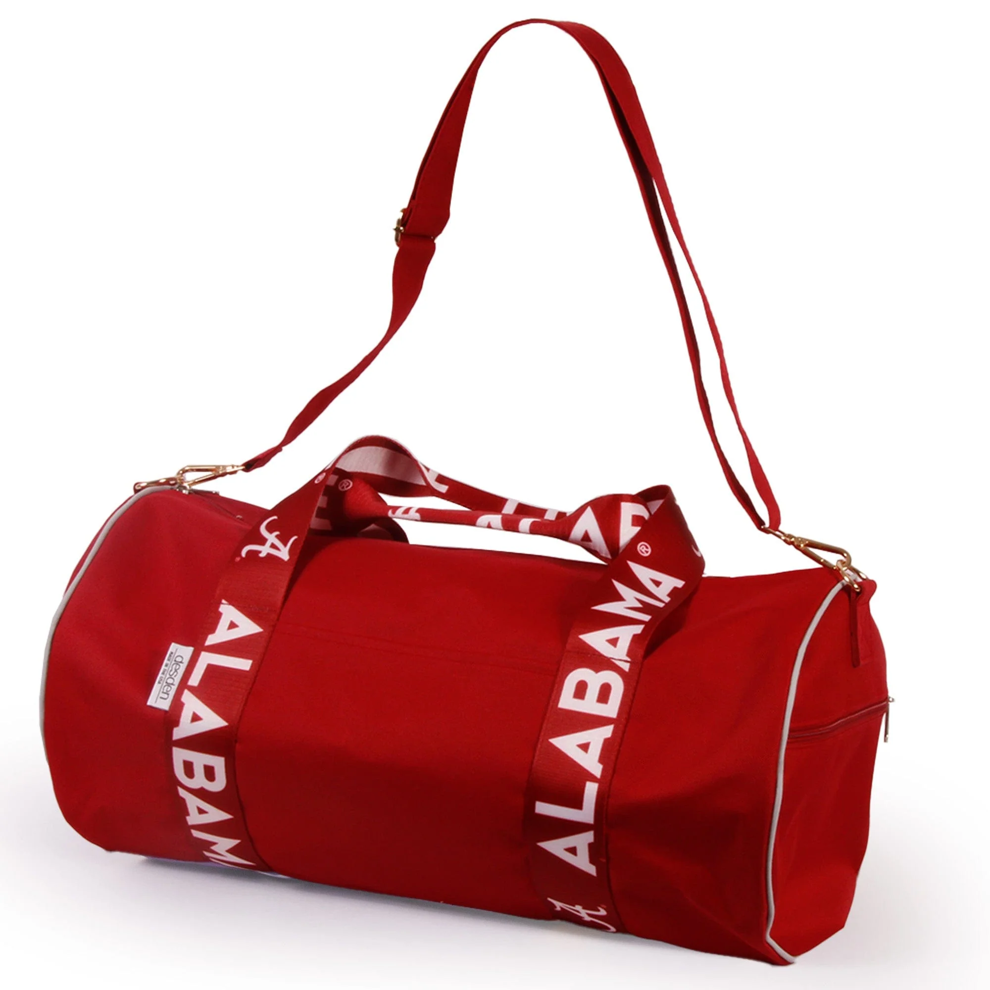 Alabama Roll Tide Round Duffel by Desden
