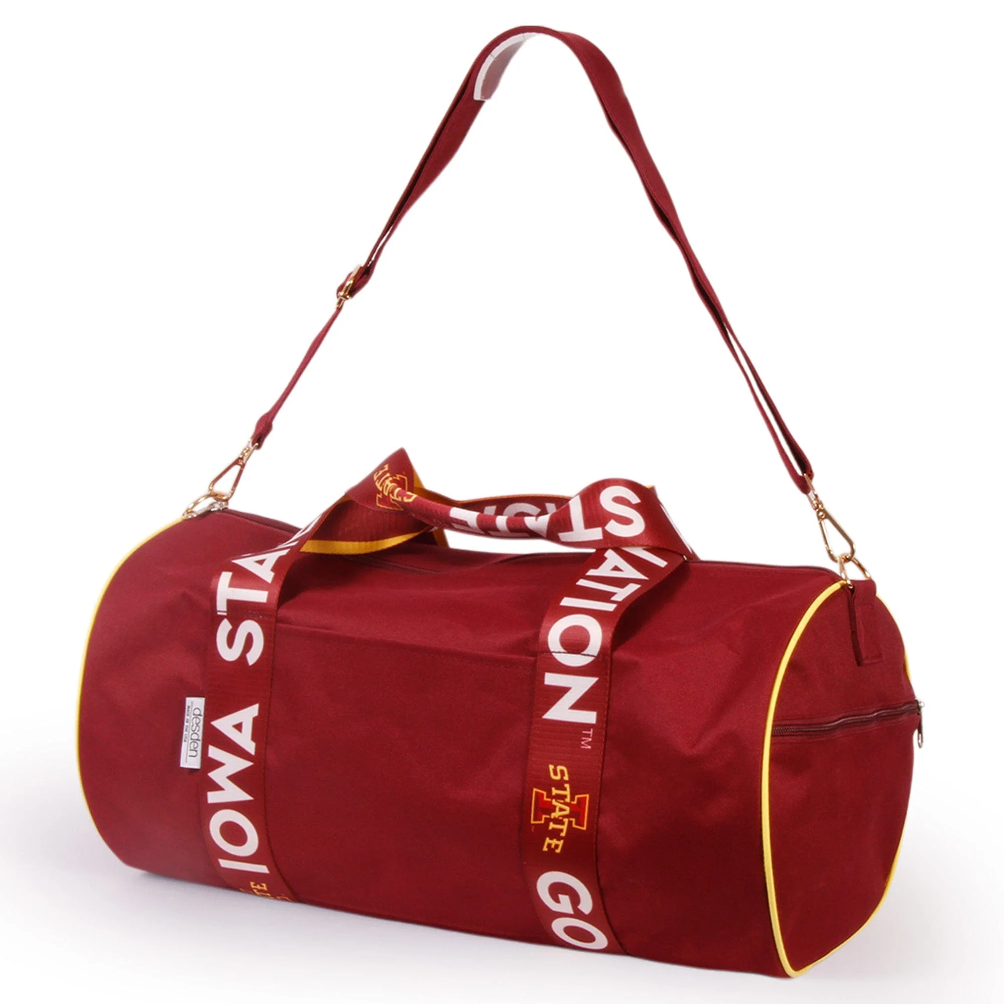Iowa State Round Duffel by Desden