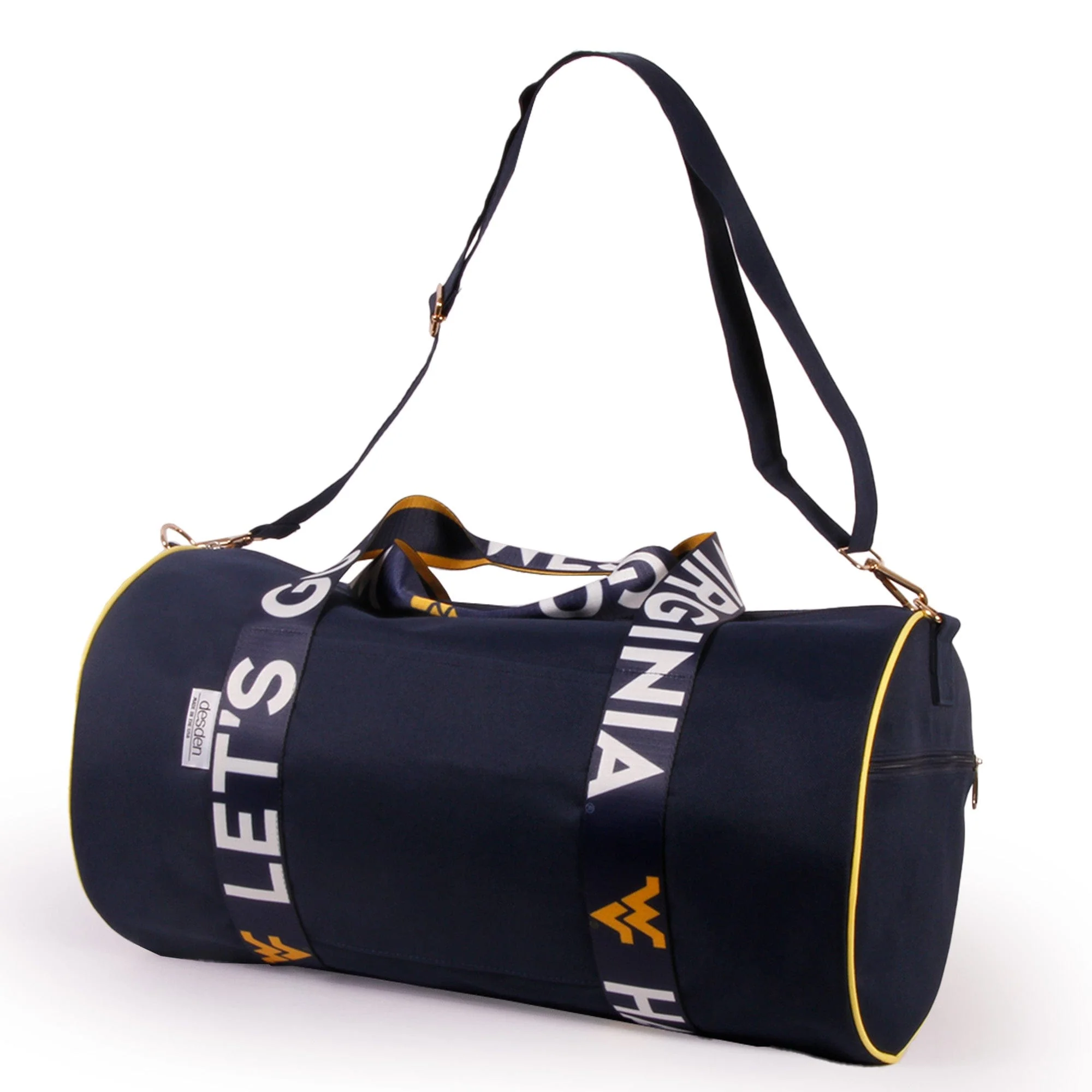 West Virginia Round Duffel by Desden