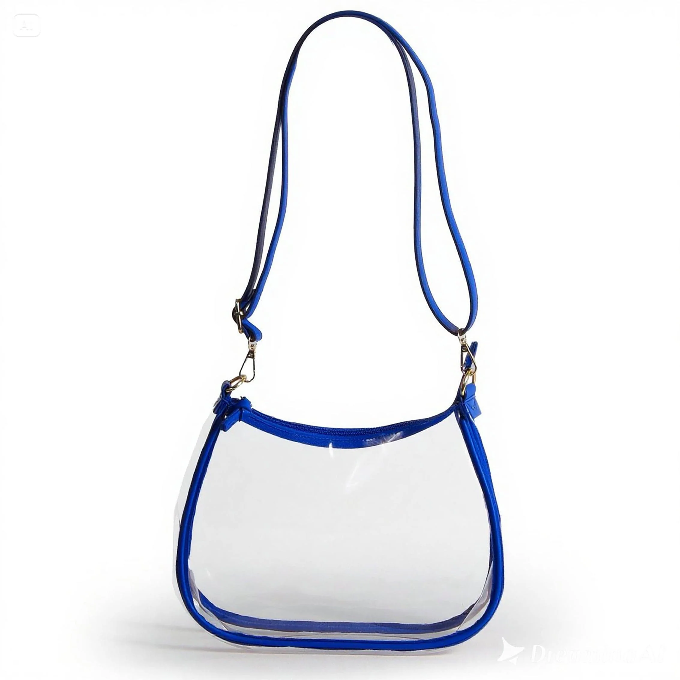 Sara Clear Purse with Beaded Charm – Florida Gators - Image 2