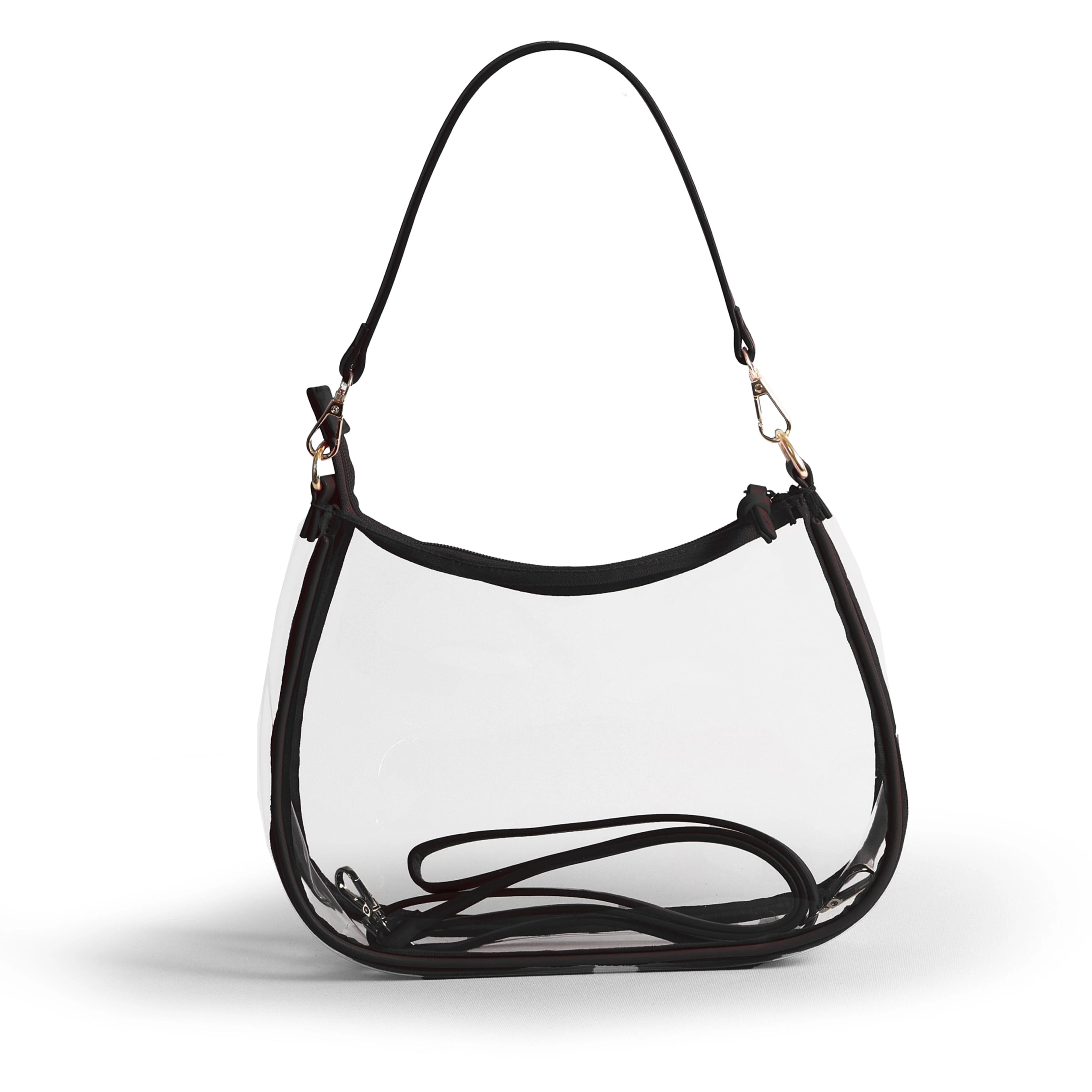 Sara Clear Purse with Beaded Charm – Michigan State Spartans - Image 3