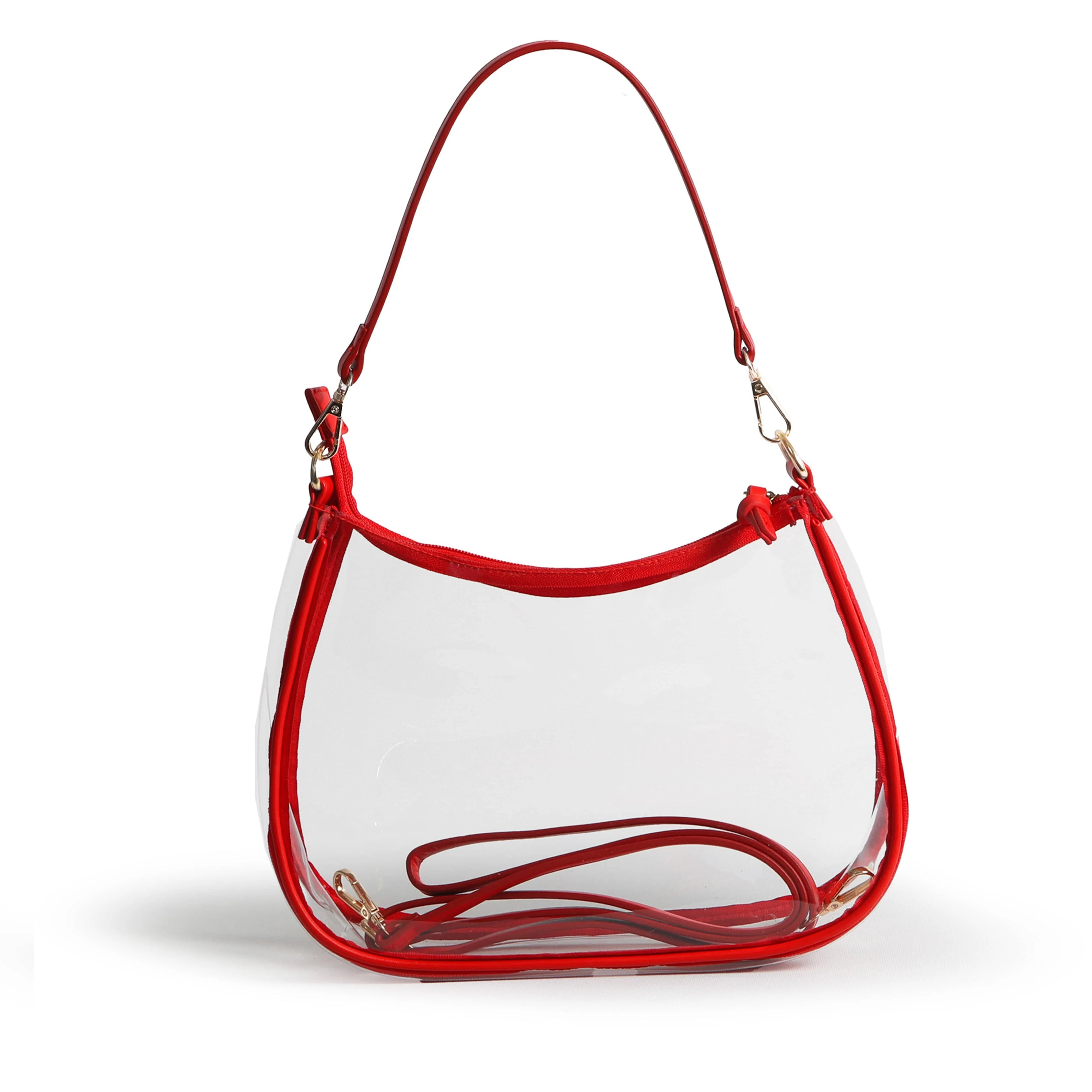 Sara Clear Purse with Beaded Charm – Ole Miss Rebels - Image 6