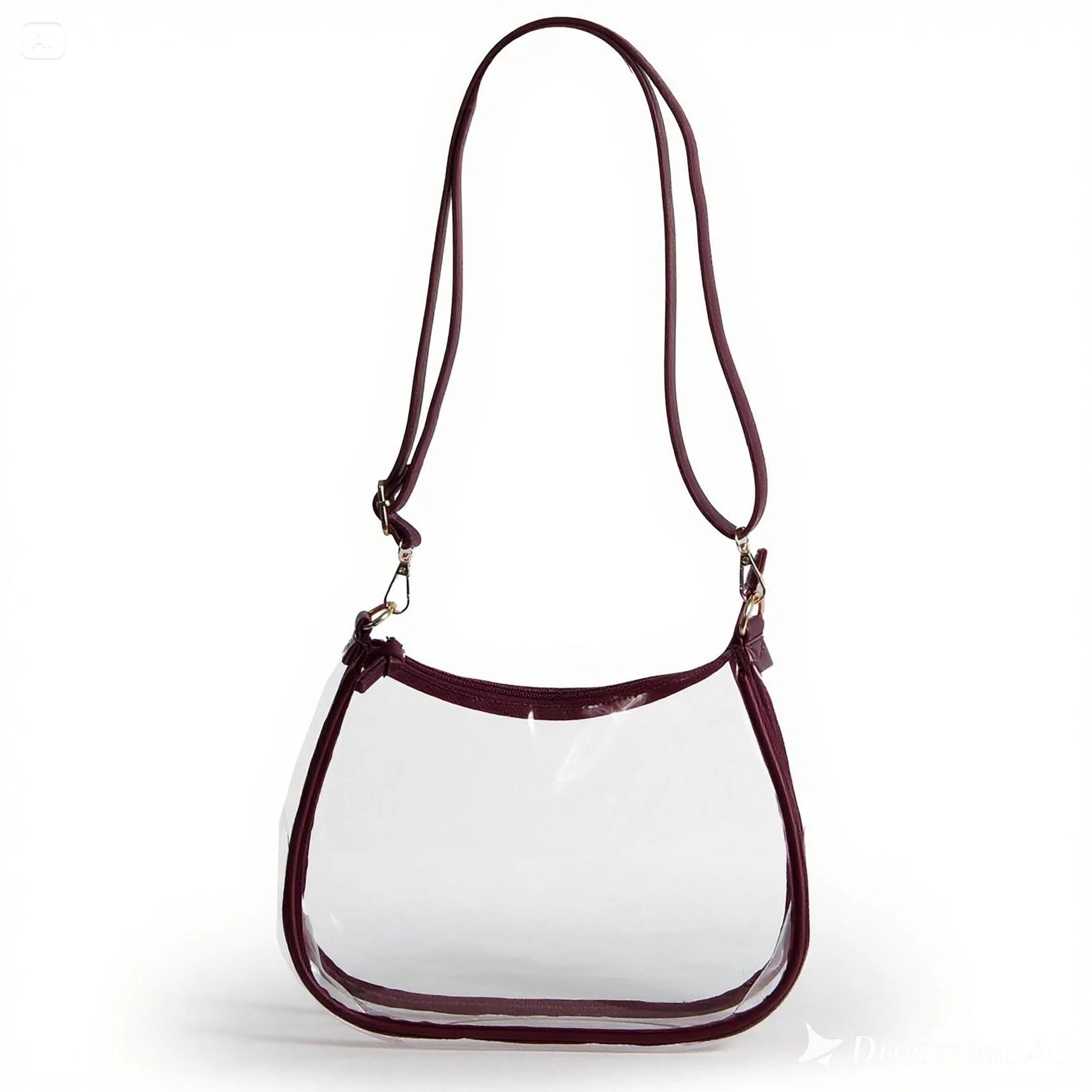 Sara Clear Purse with Beaded Charm – South Carolina Gamecocks - Image 2