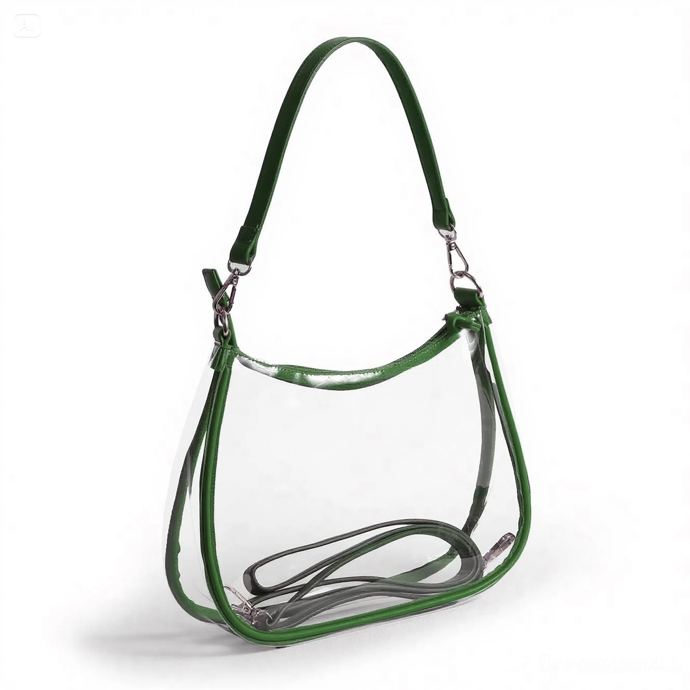 Sara Large Clear Purse with Skinny Scarf – Baylor Bears - Image 2