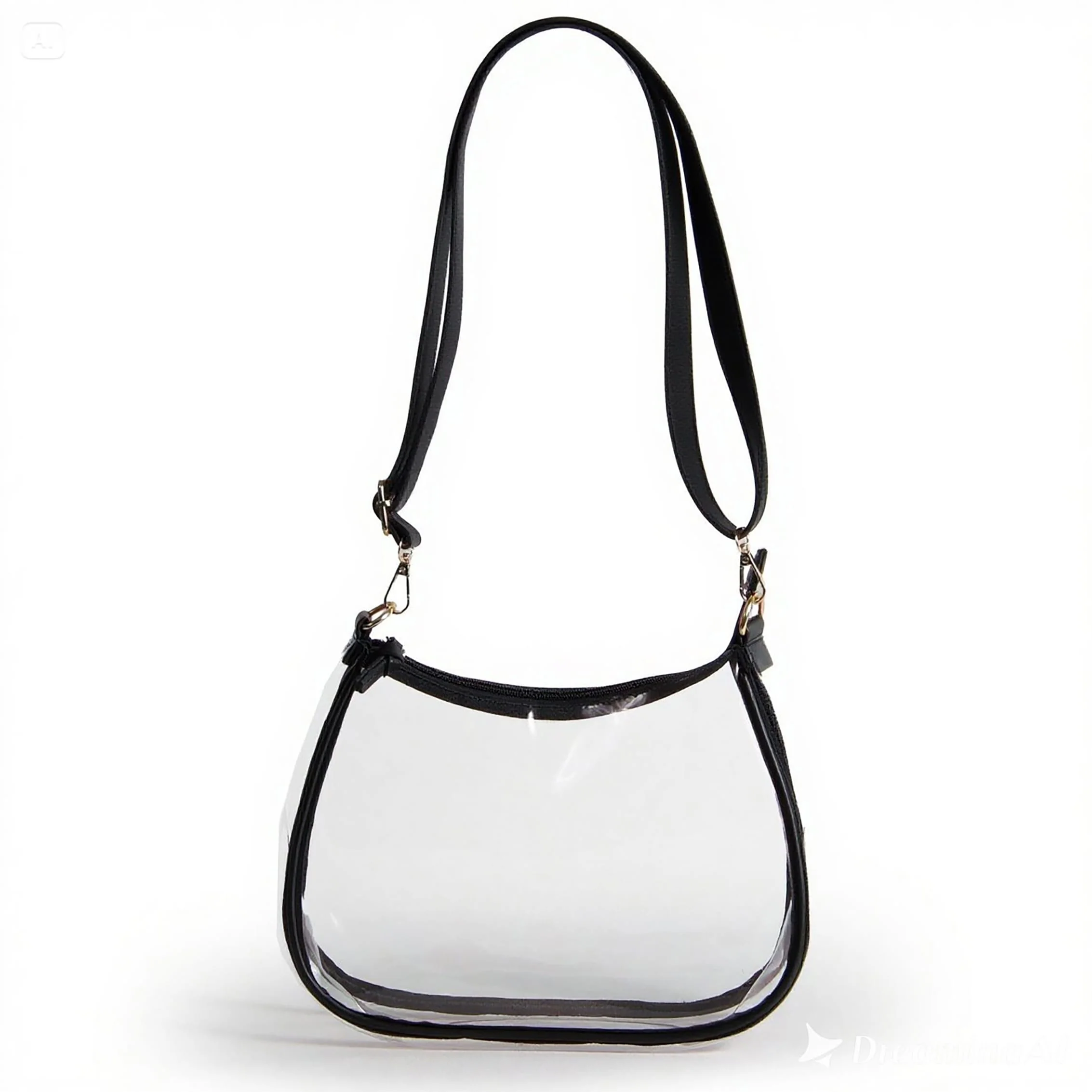 Sara Large Clear Purse with Skinny Scarf – Coastal Carolina Chanticleers - Image 3