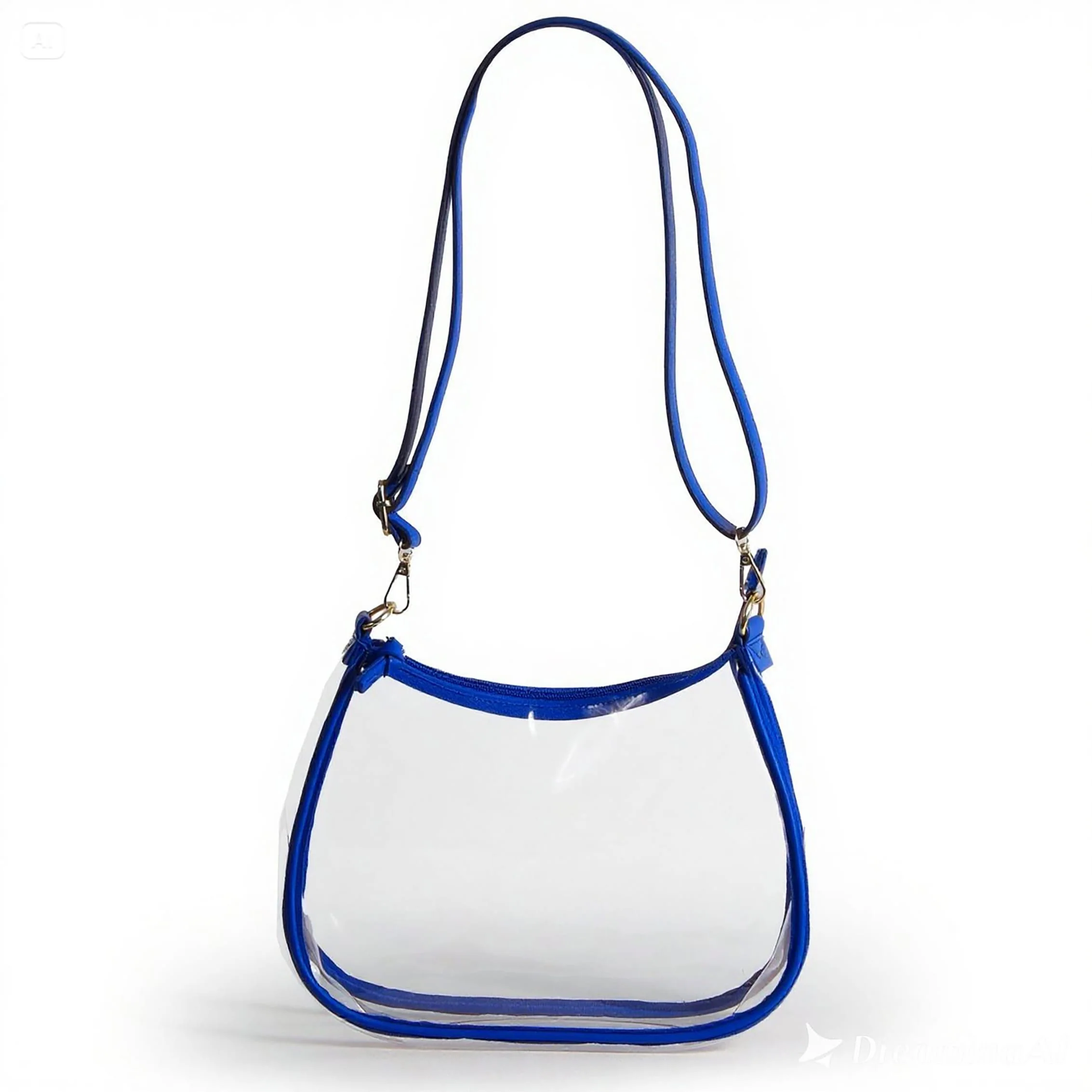 Sara Large Clear Purse with Skinny Scarf – Kentucky Wildcats - Image 3