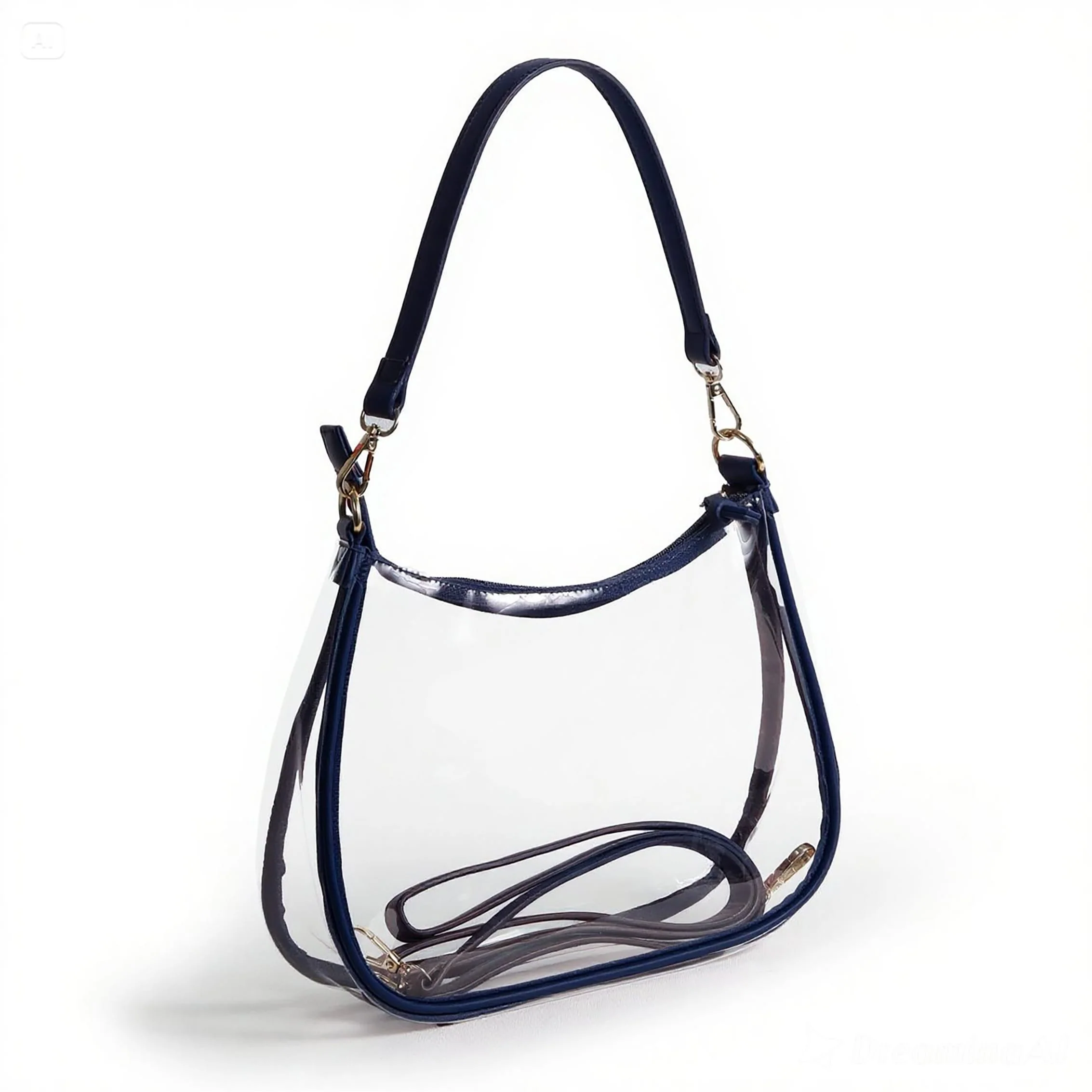 Sara Large Clear Purse with Skinny Scarf – Northern Arizona Lumberjacks - Image 2