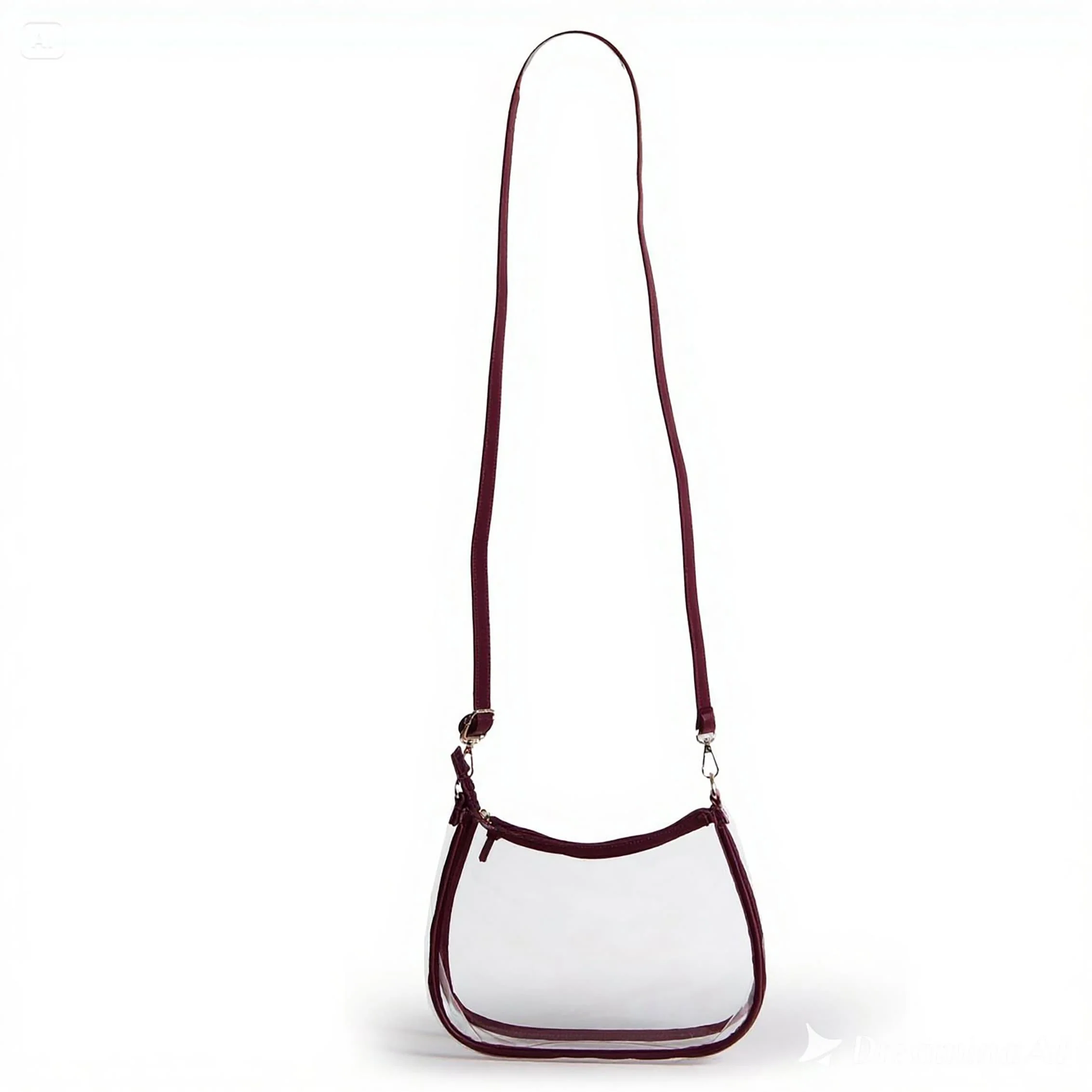Sara Large Clear Purse with Skinny Scarf – Texas A&M Aggies - Image 5