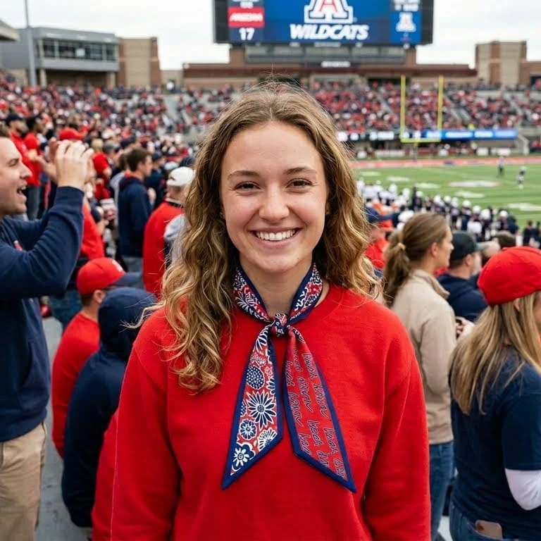 Skinny Scarf – Arizona Wildcats - Image 2