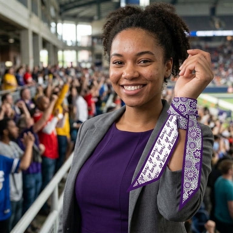 Skinny Scarf – Central Arkansas Bears - Image 2