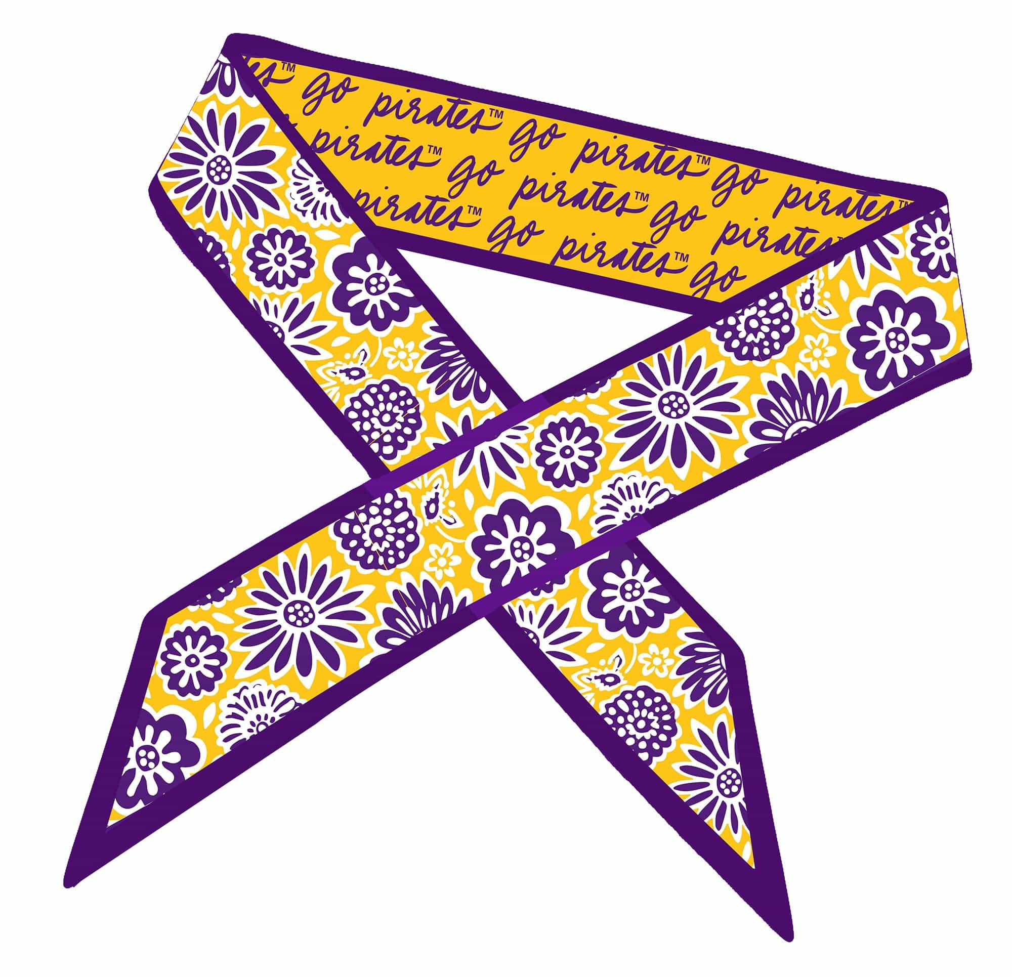 Skinny Scarf – ECU Pirates