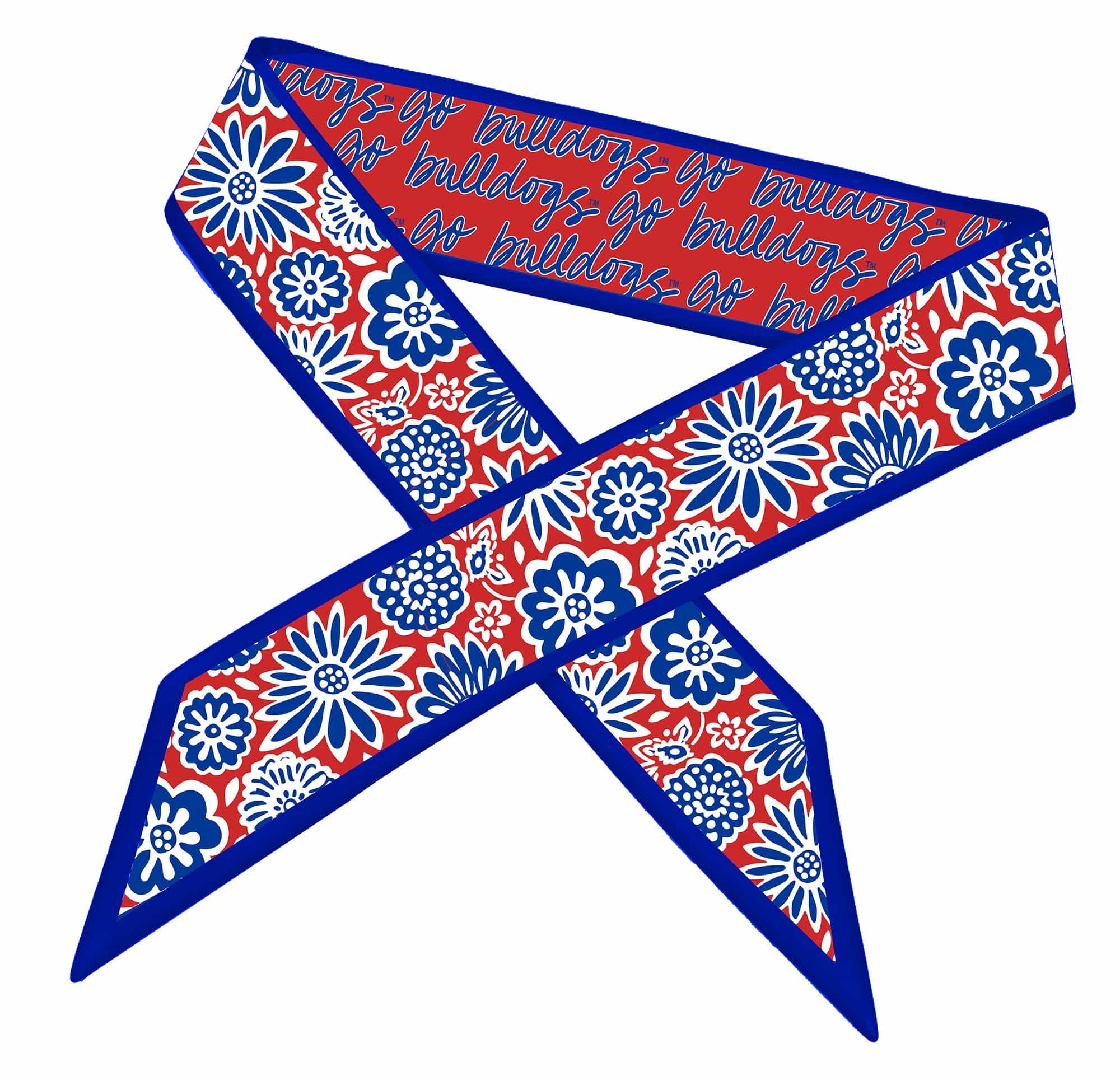 Skinny Scarf – Louisiana Tech Bulldogs