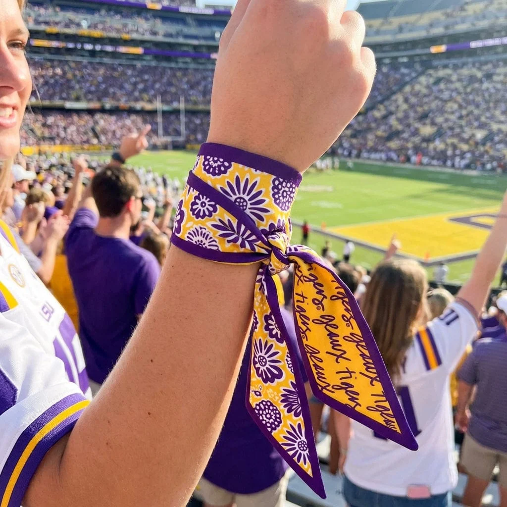 Skinny Scarf – LSU Tigers - Image 2