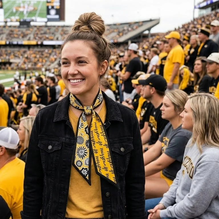 Skinny Scarf – Missouri Tigers - Image 2