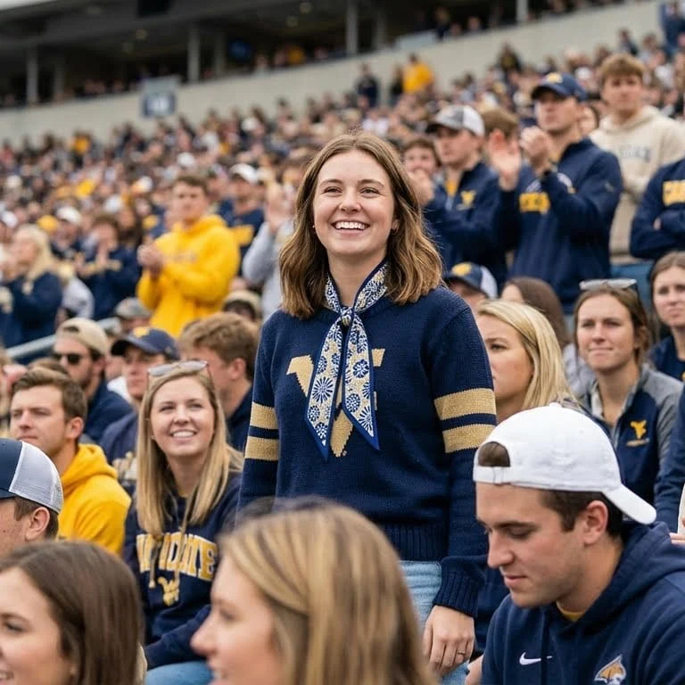 Skinny Scarf – Montana State Bobcats - Image 2