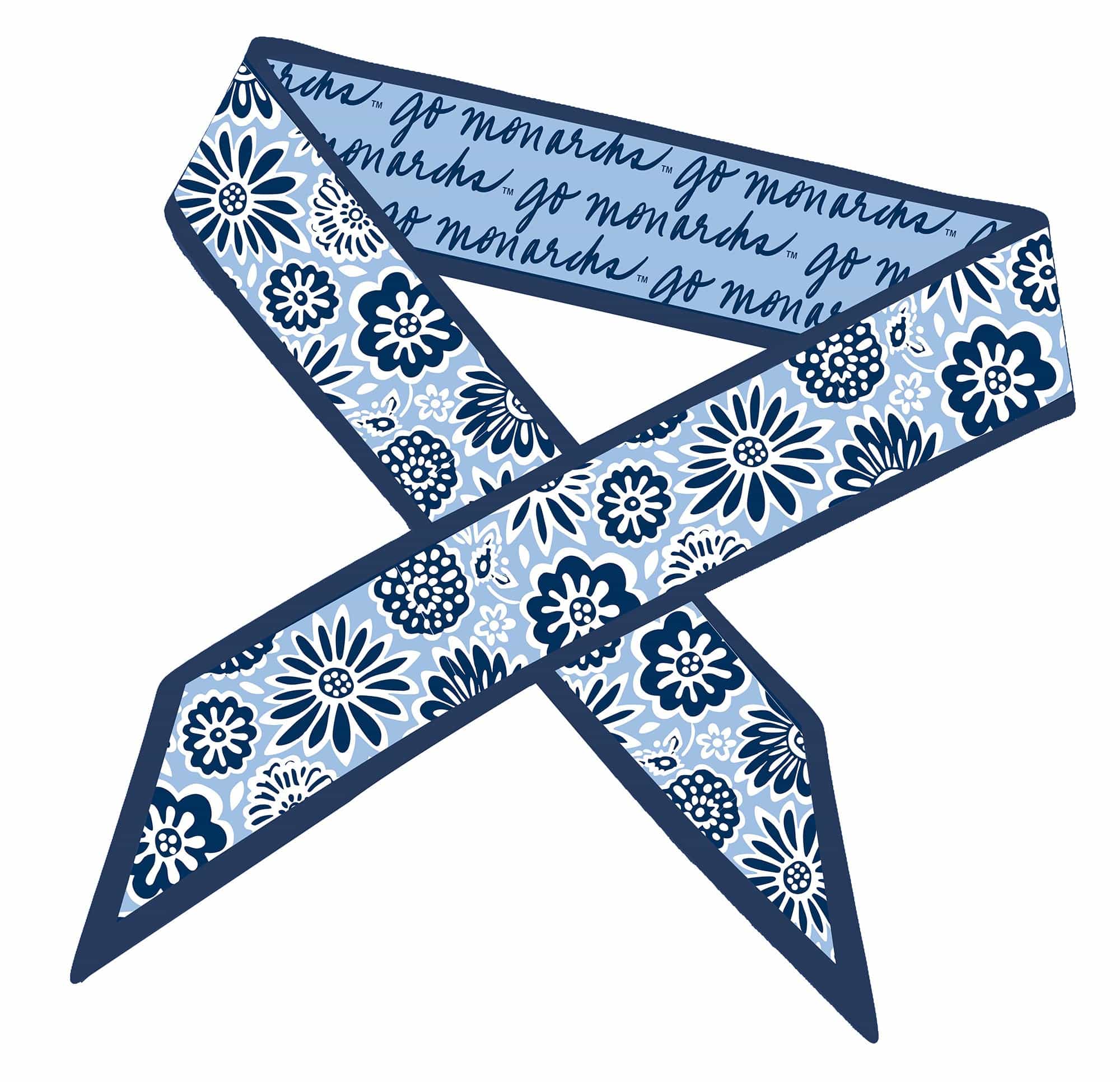 Skinny Scarf – Old Dominion Monarchs