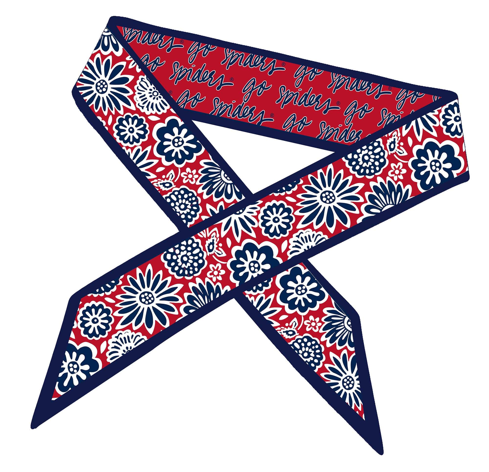 Skinny Scarf – Richmond Spiders