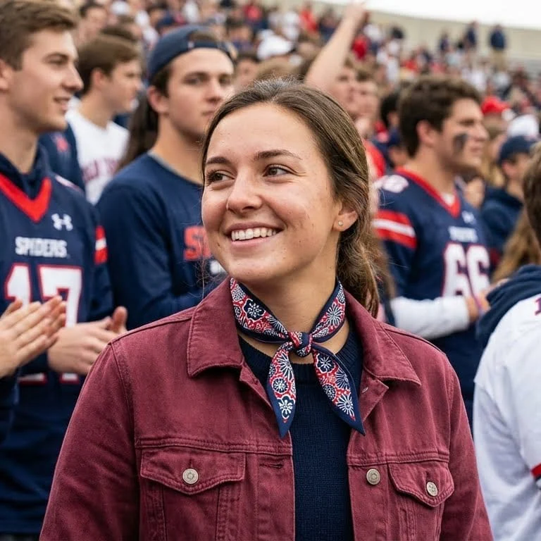 Skinny Scarf – Richmond Spiders - Image 2
