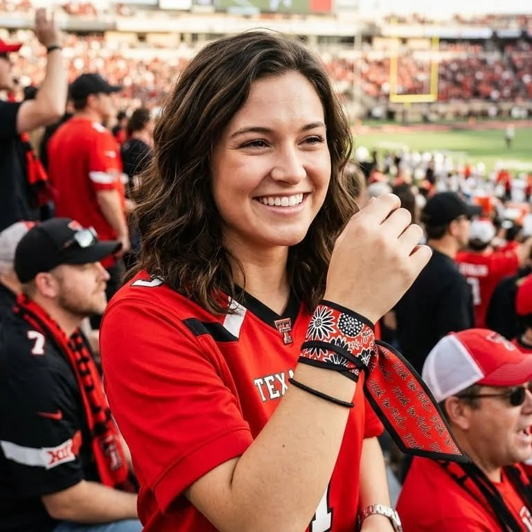 Skinny Scarf – Texas Tech Red Raiders - Image 2