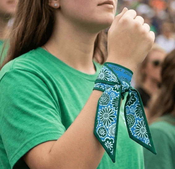 Skinny Scarf – Tulane Green Wave - Image 2