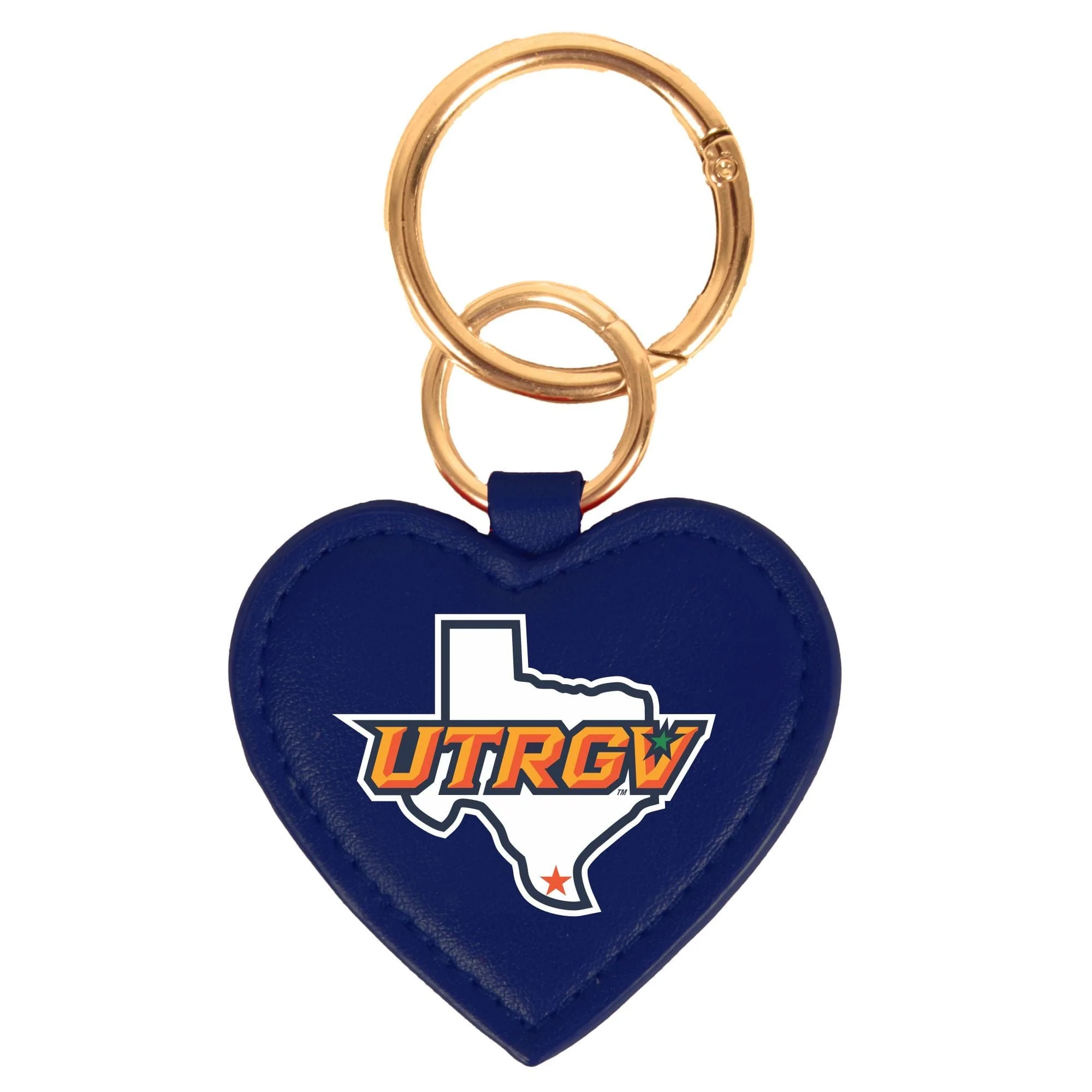 Texas - Rio Grande Valley Spiders Heart Purse Charm/ Key Ring by Desden