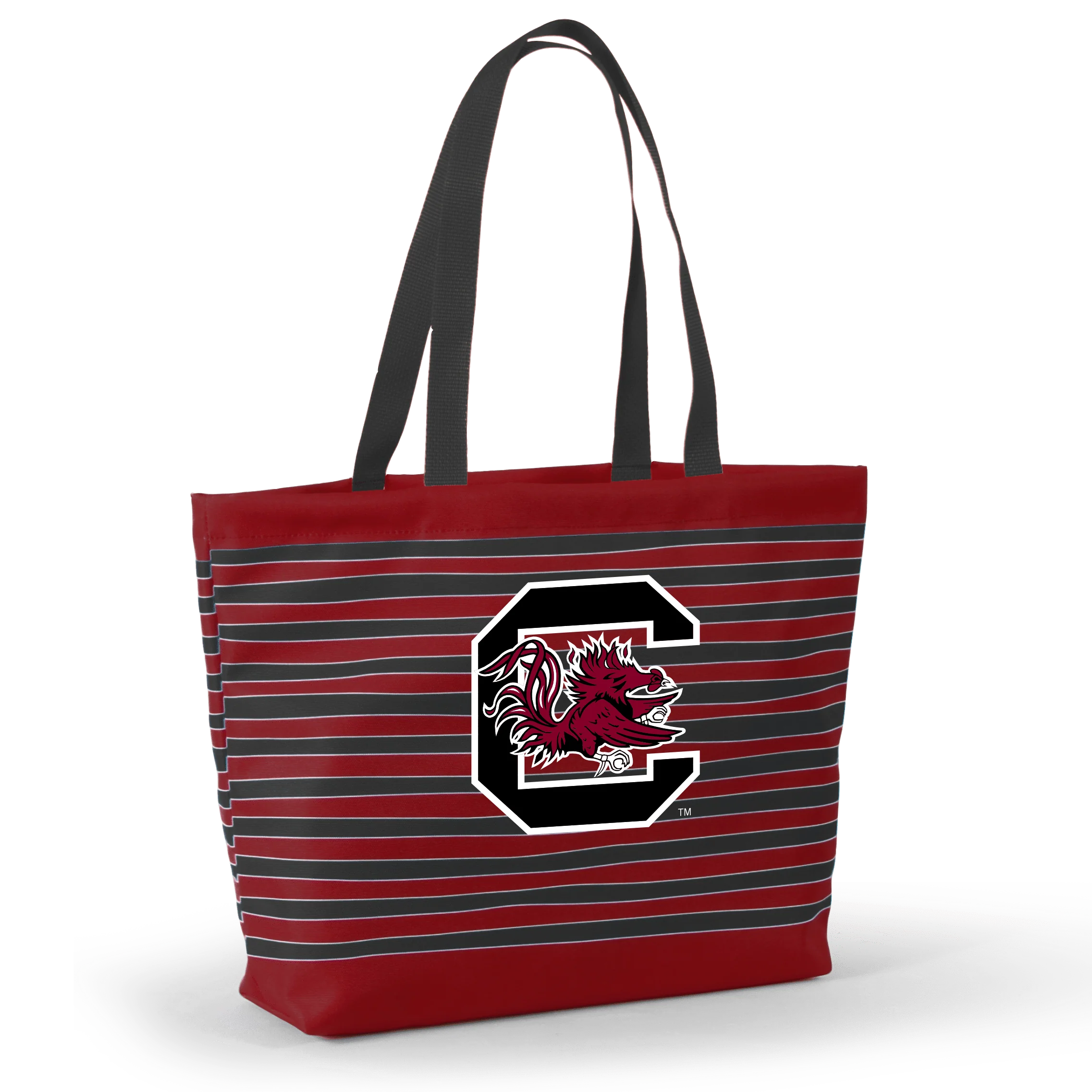 New! South Carolina Tatum Tote Wavy Striped Tote by Desden