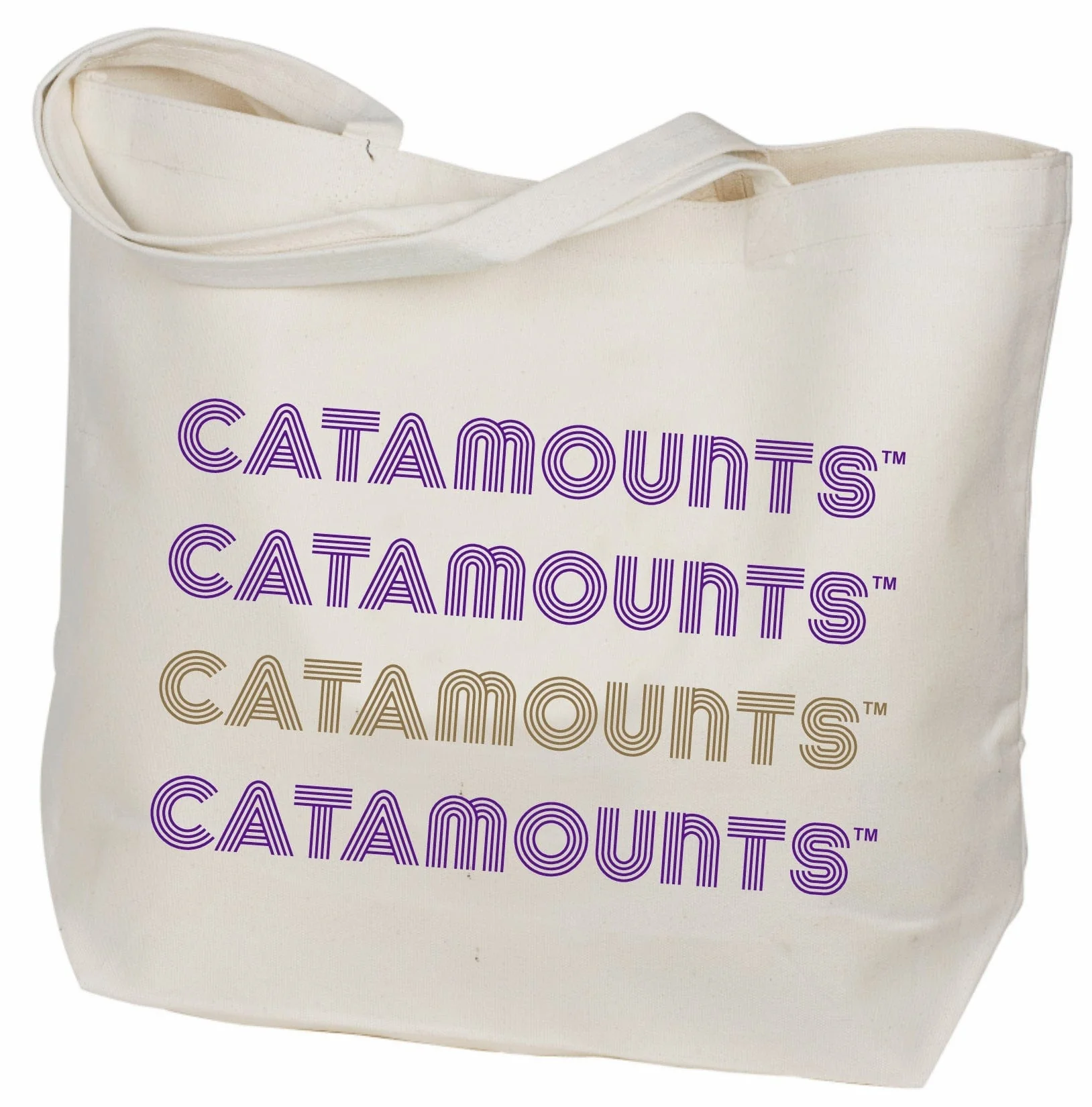 Western Carolina Canvas Tote Bag -  Natural Cotton Canvas Tote for Women by Desden